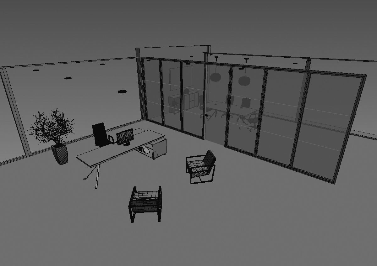 office interior md699 c07 3D model_27