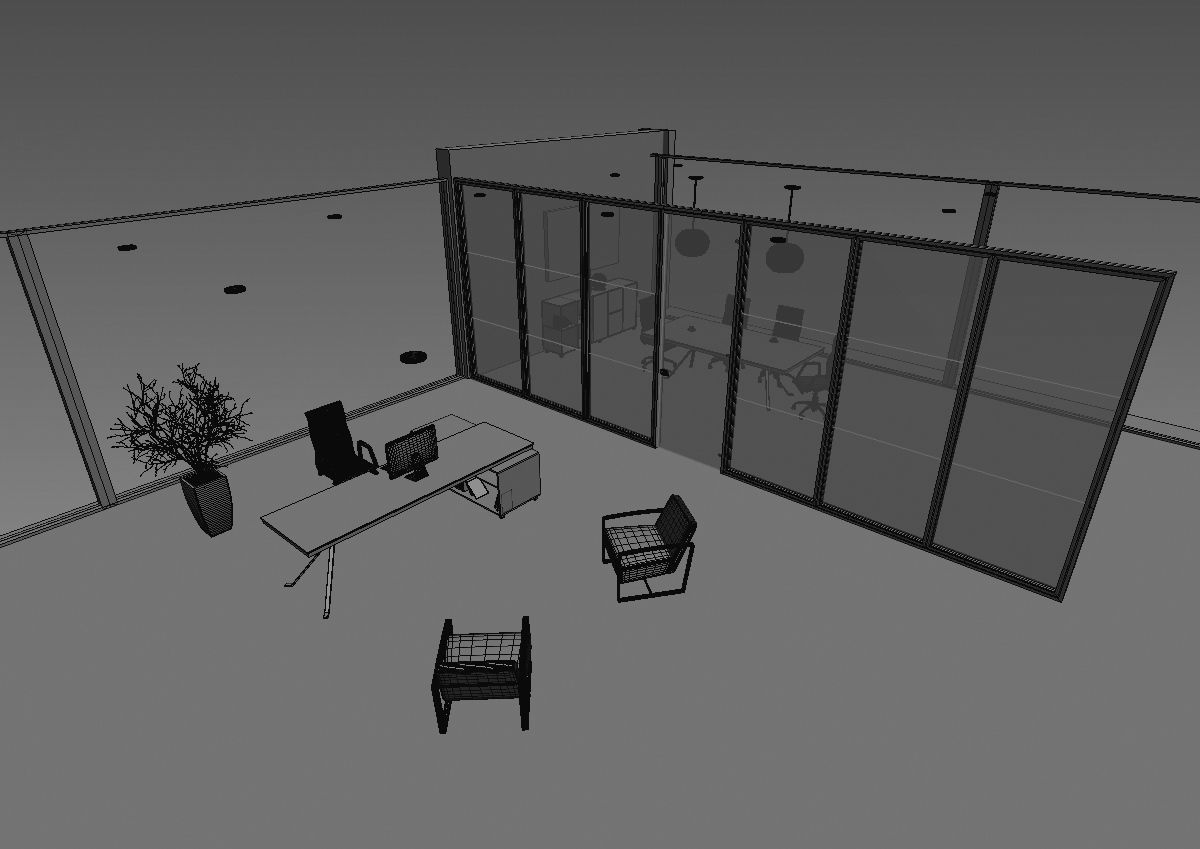 office interior md699 c07 3D model_25