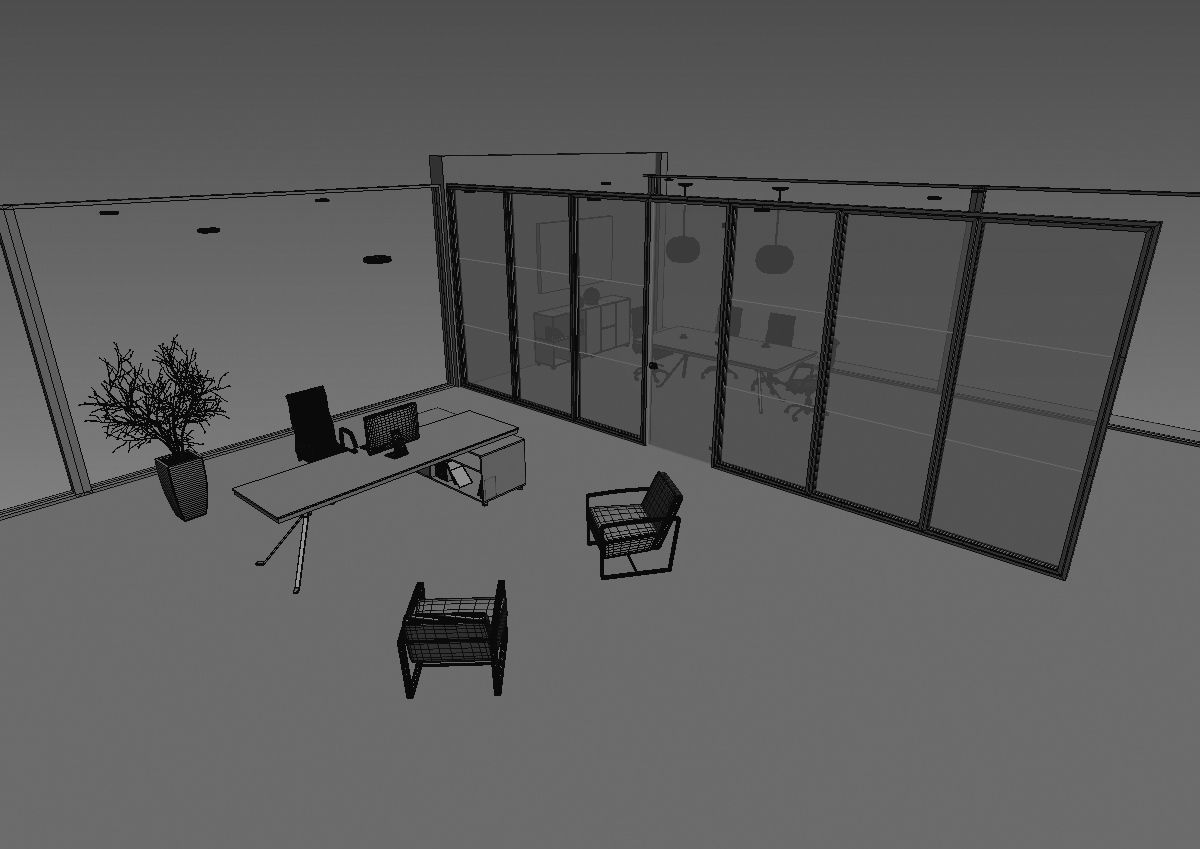 office interior md699 c07 3D model_28