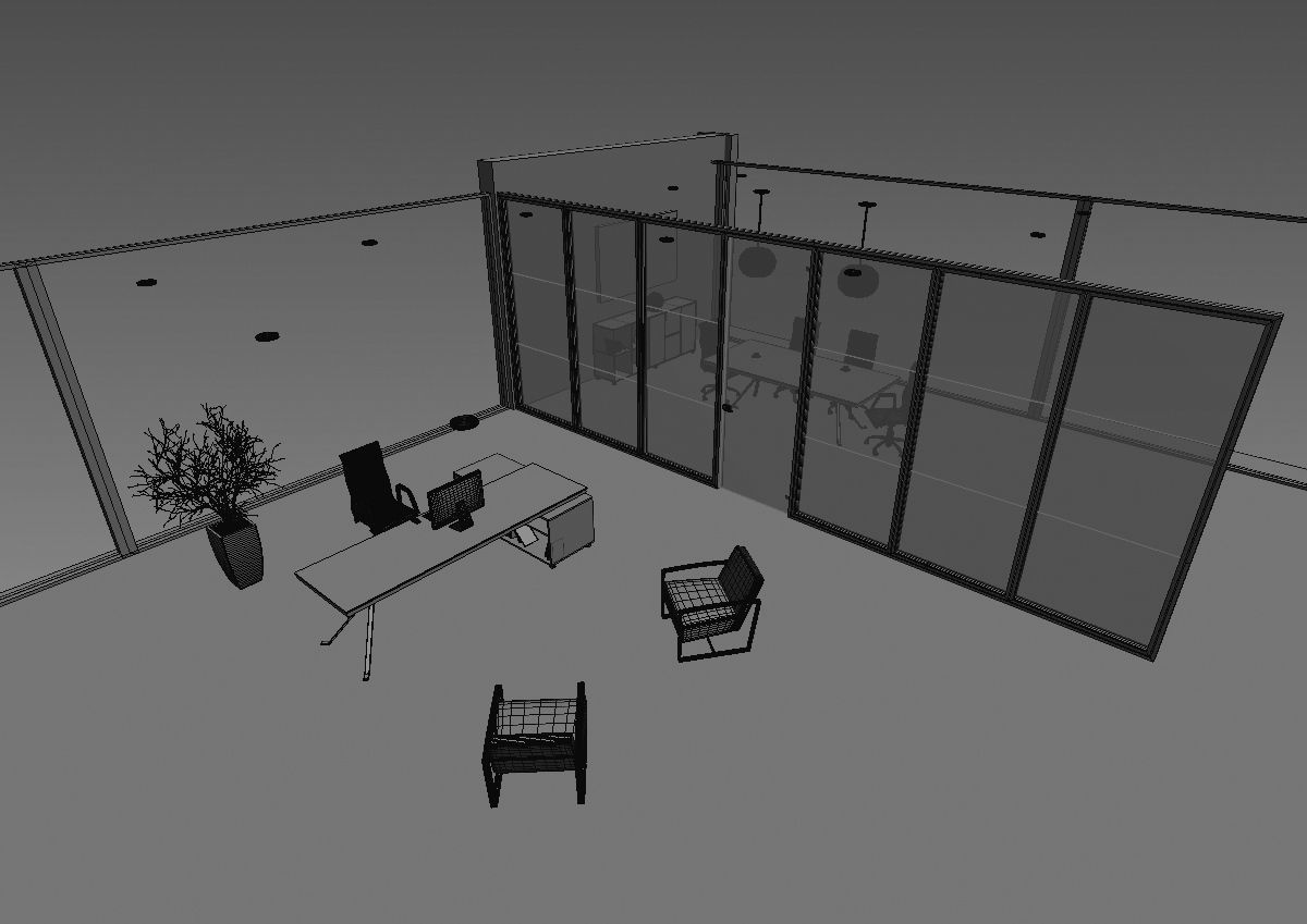 office interior md699 c07 3D model_24