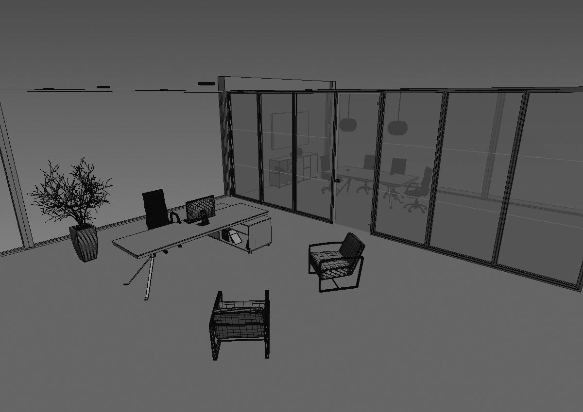 office interior md699 c07 3D model_33