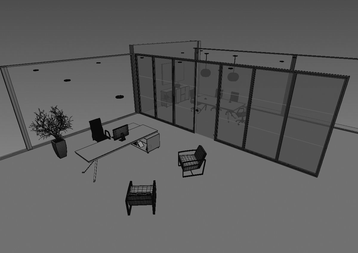 office interior md699 c07 3D model_26