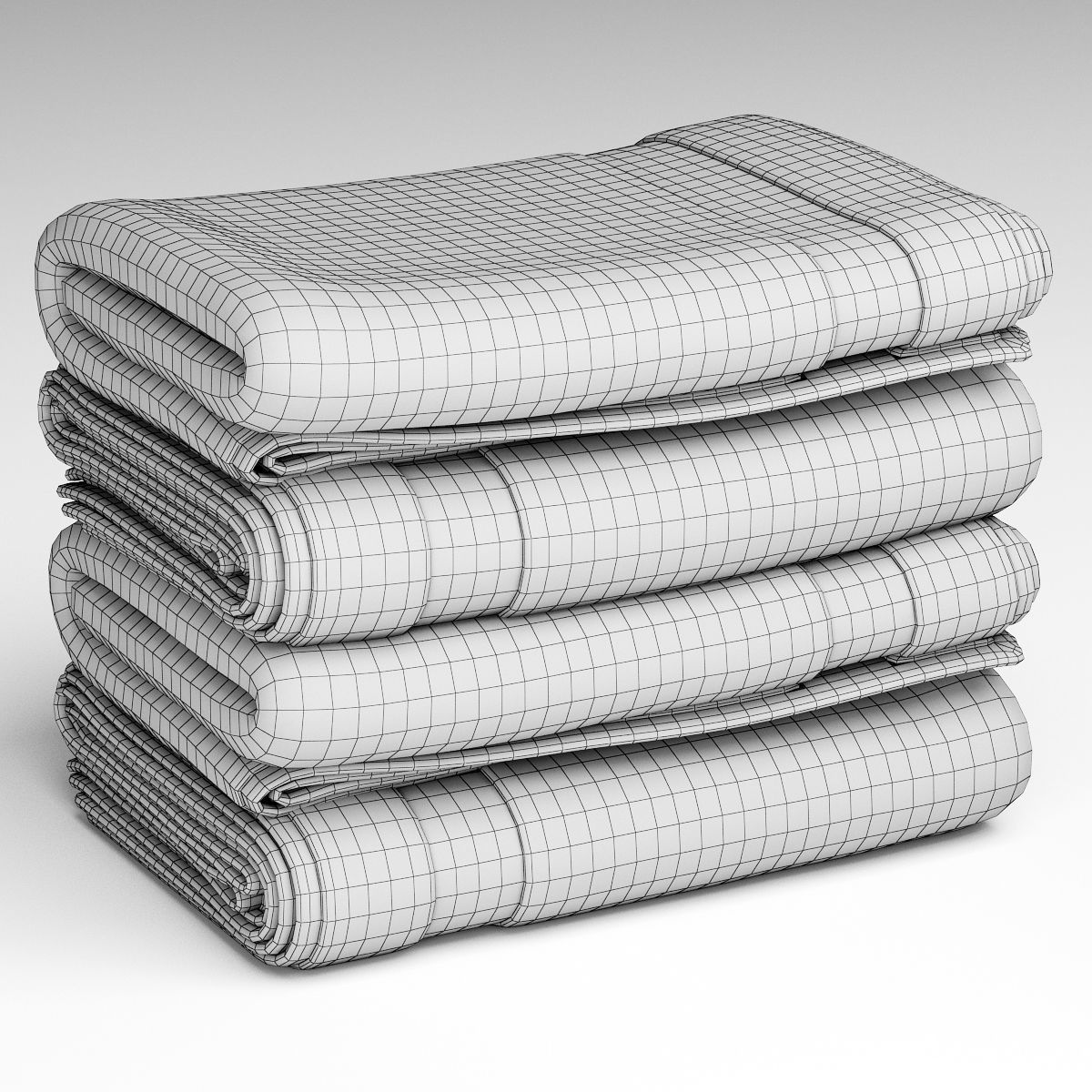 TOWELS 02 3D model_1