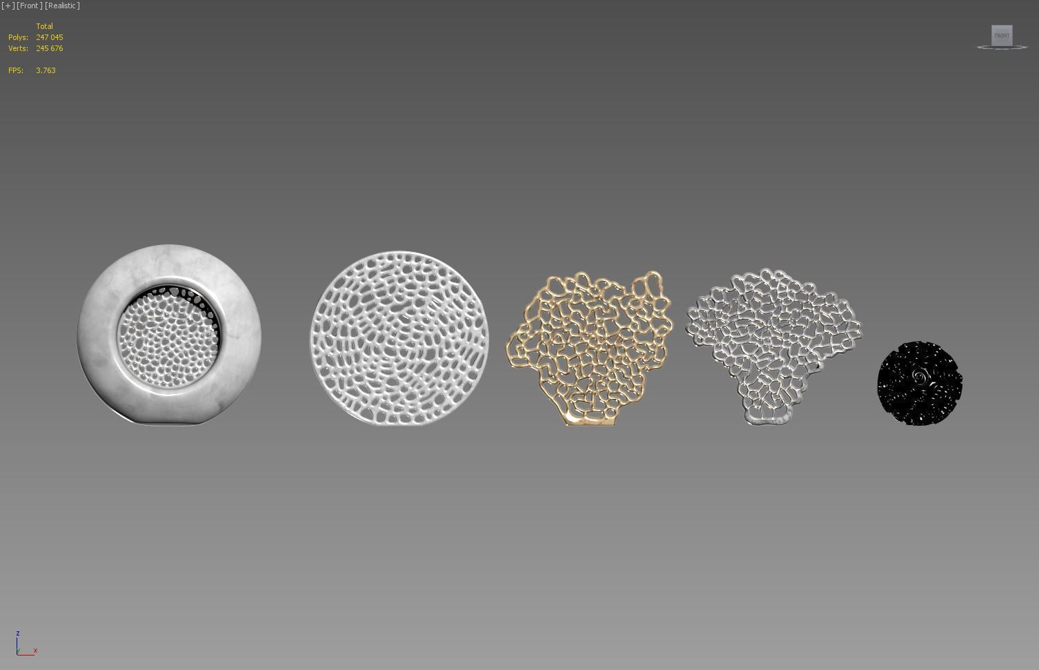 Decor Set 53 3D model_9