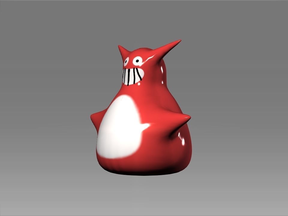 Beast toys decoration Low-poly 3D model_34