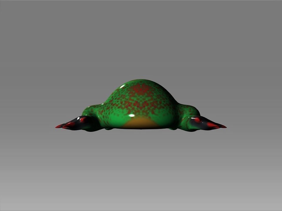 Beast toys decoration Low-poly 3D model_32