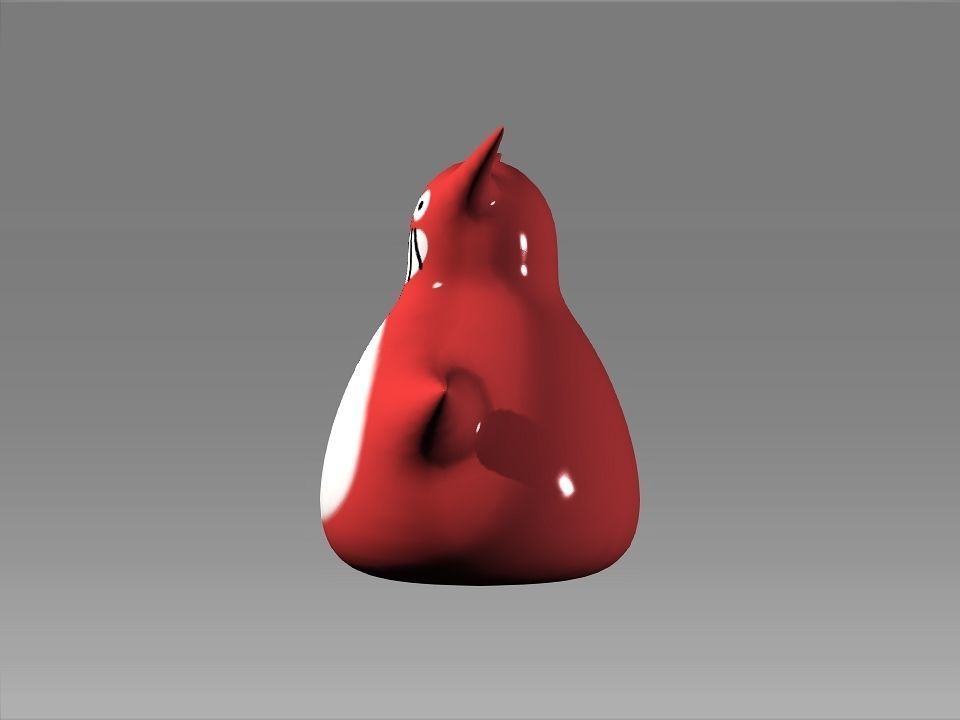 Beast toys decoration Low-poly 3D model_40