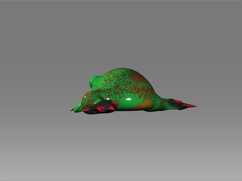 Beast toys decoration Low-poly 3D model_30