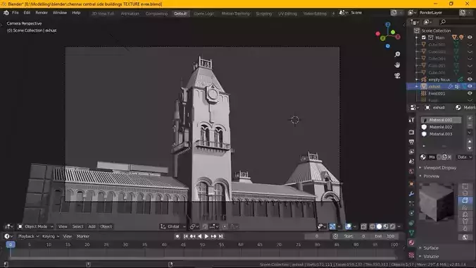 Medivel House At Just 03 Dollers Low-poly 3D model