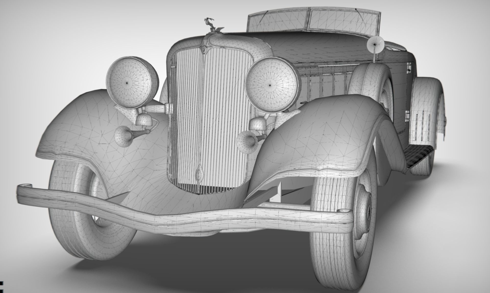 Chrysler Imperial 1932 Blender 2 81 3D Moldel 3D model_21