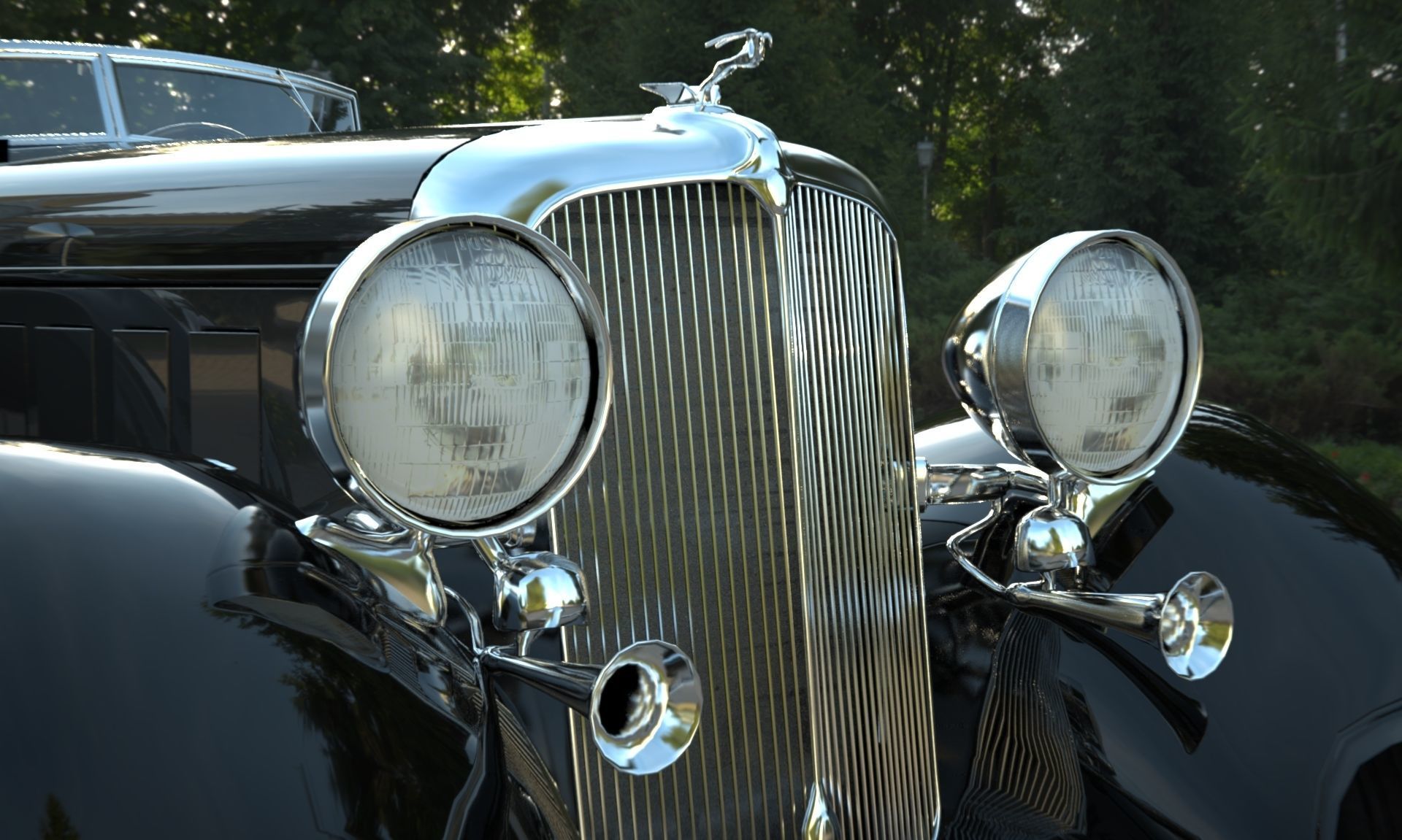 Chrysler Imperial 1932 Blender 2 81 3D Moldel 3D model_7