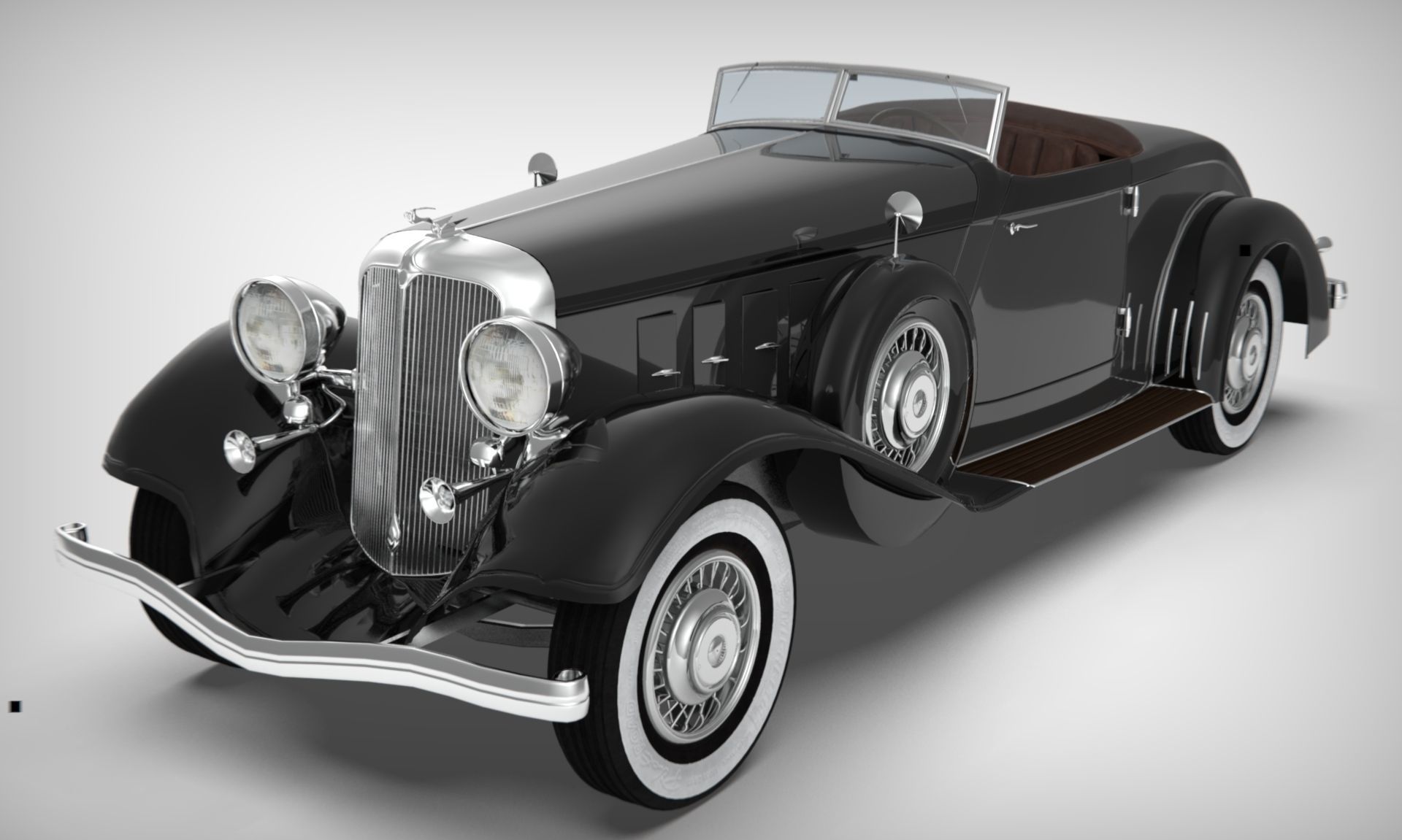 Chrysler Imperial 1932 Blender 2 81 3D Moldel 3D model_13
