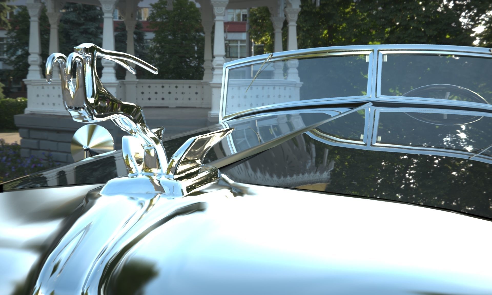 Chrysler Imperial 1932 Blender 2 81 3D Moldel 3D model_8