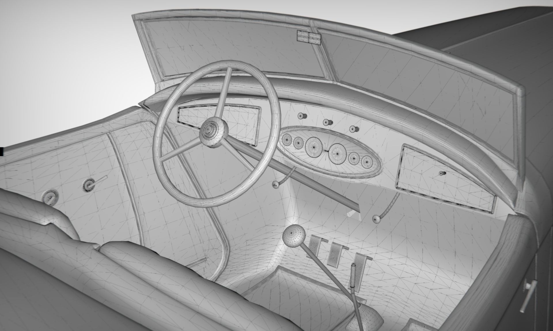 Chrysler Imperial 1932 Blender 2 81 3D Moldel 3D model_19