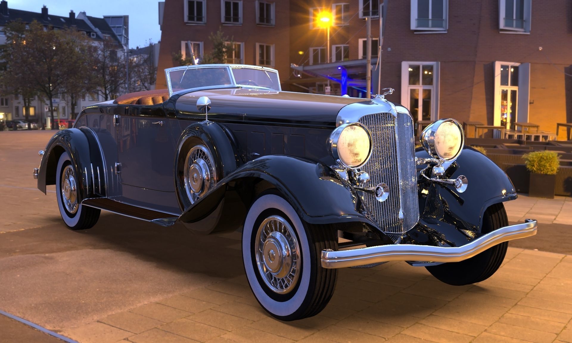 Chrysler Imperial 1932 Blender 2 81 3D Moldel 3D model_6