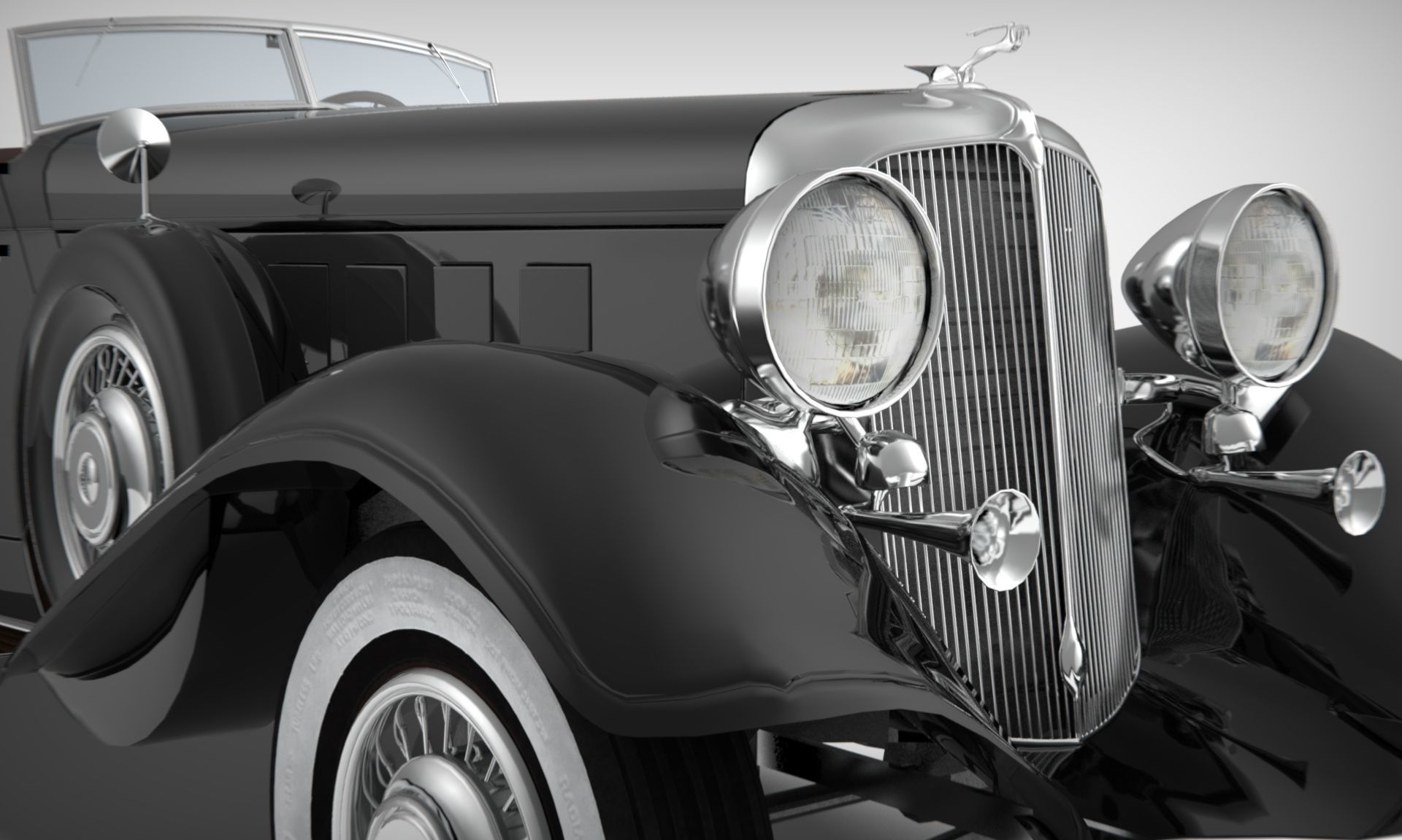 Chrysler Imperial 1932 Blender 2 81 3D Moldel 3D model_14