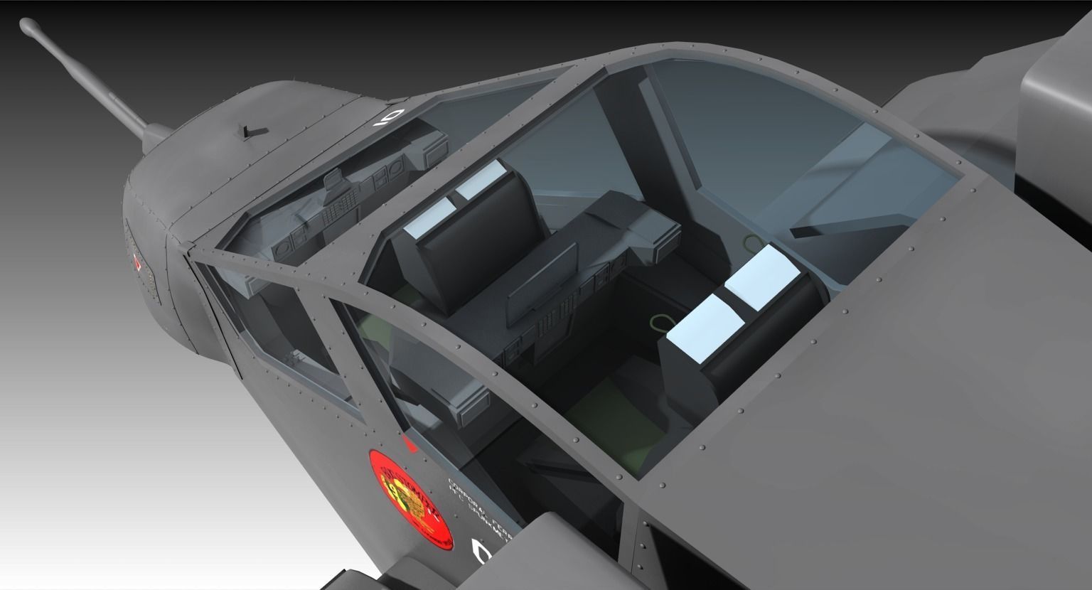 Aliens USMC Dropship Free 3D model_11