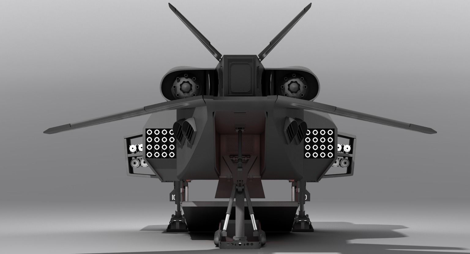 Aliens USMC Dropship Free 3D model_9