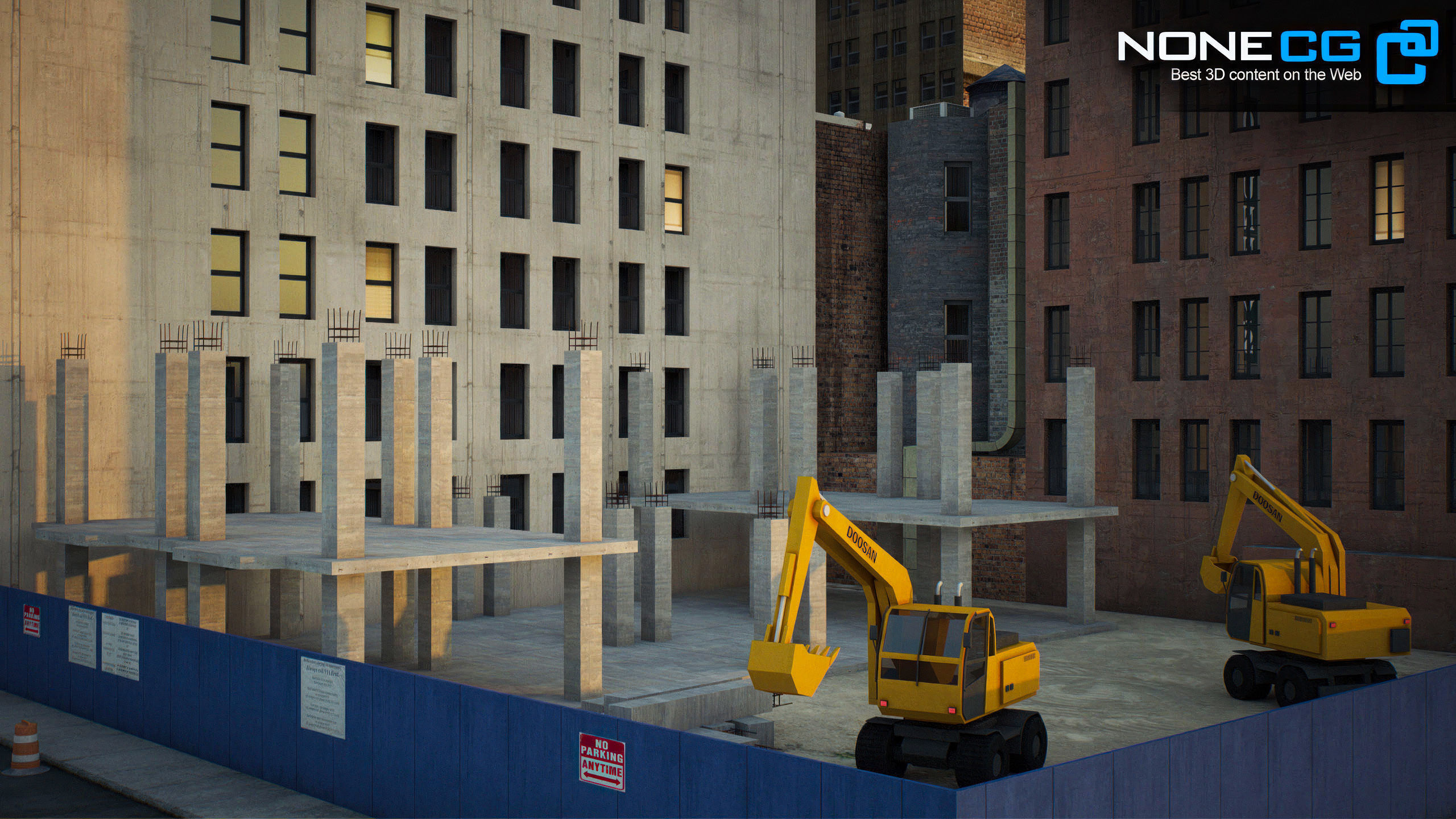 NYC Times Square v2 3D model_54