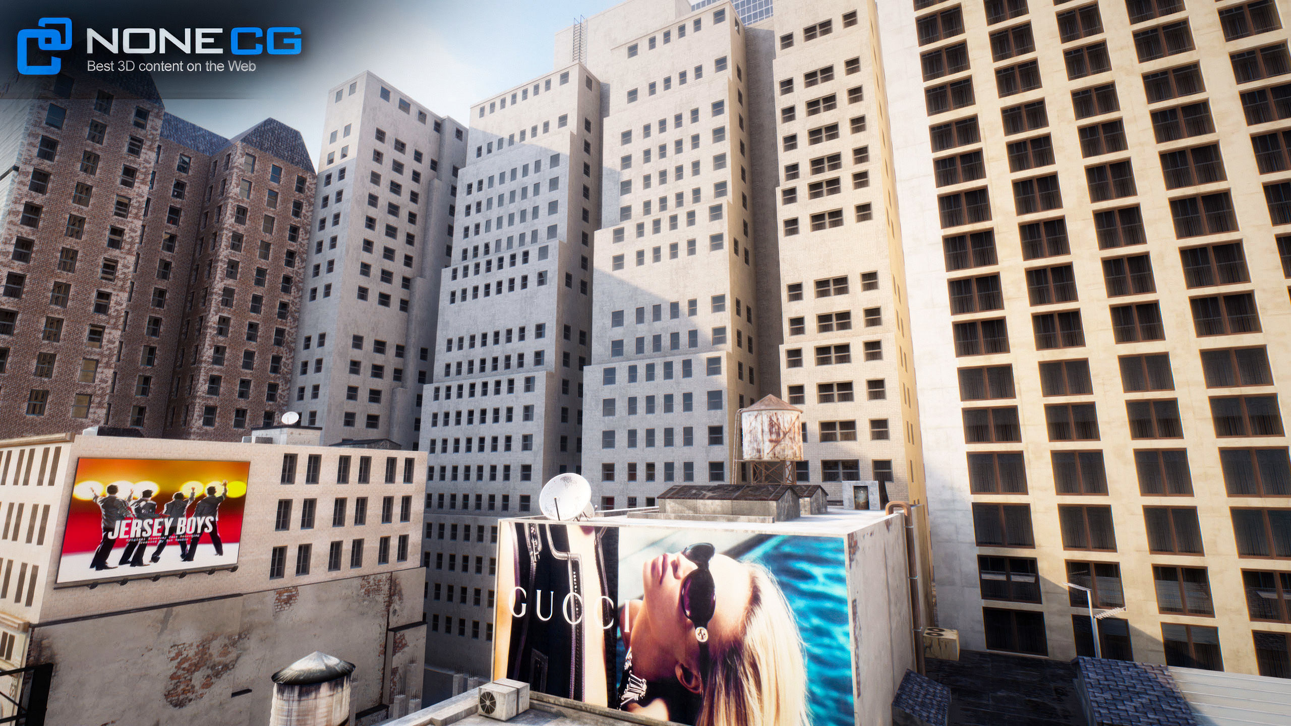 NYC Times Square v2 3D model_47