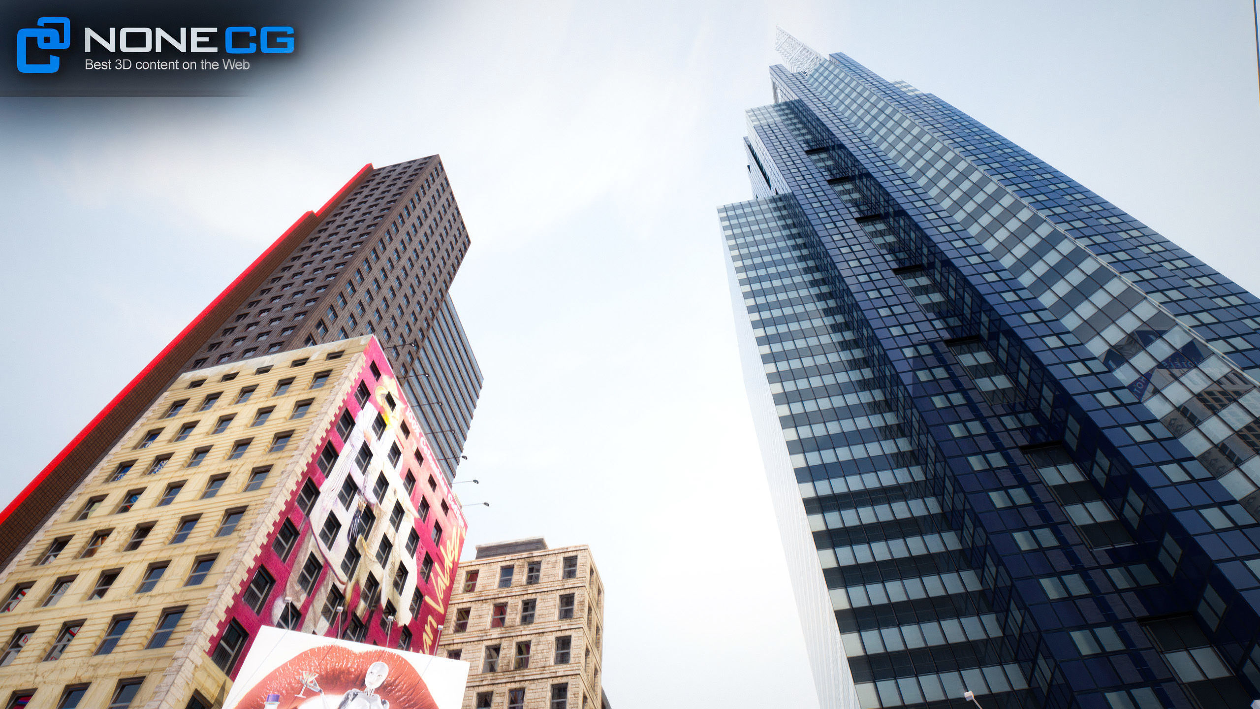 NYC Times Square v2 3D model_45