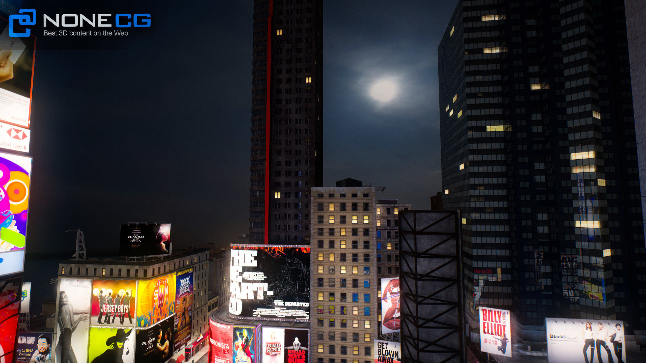 NYC Times Square v2 3D model_41