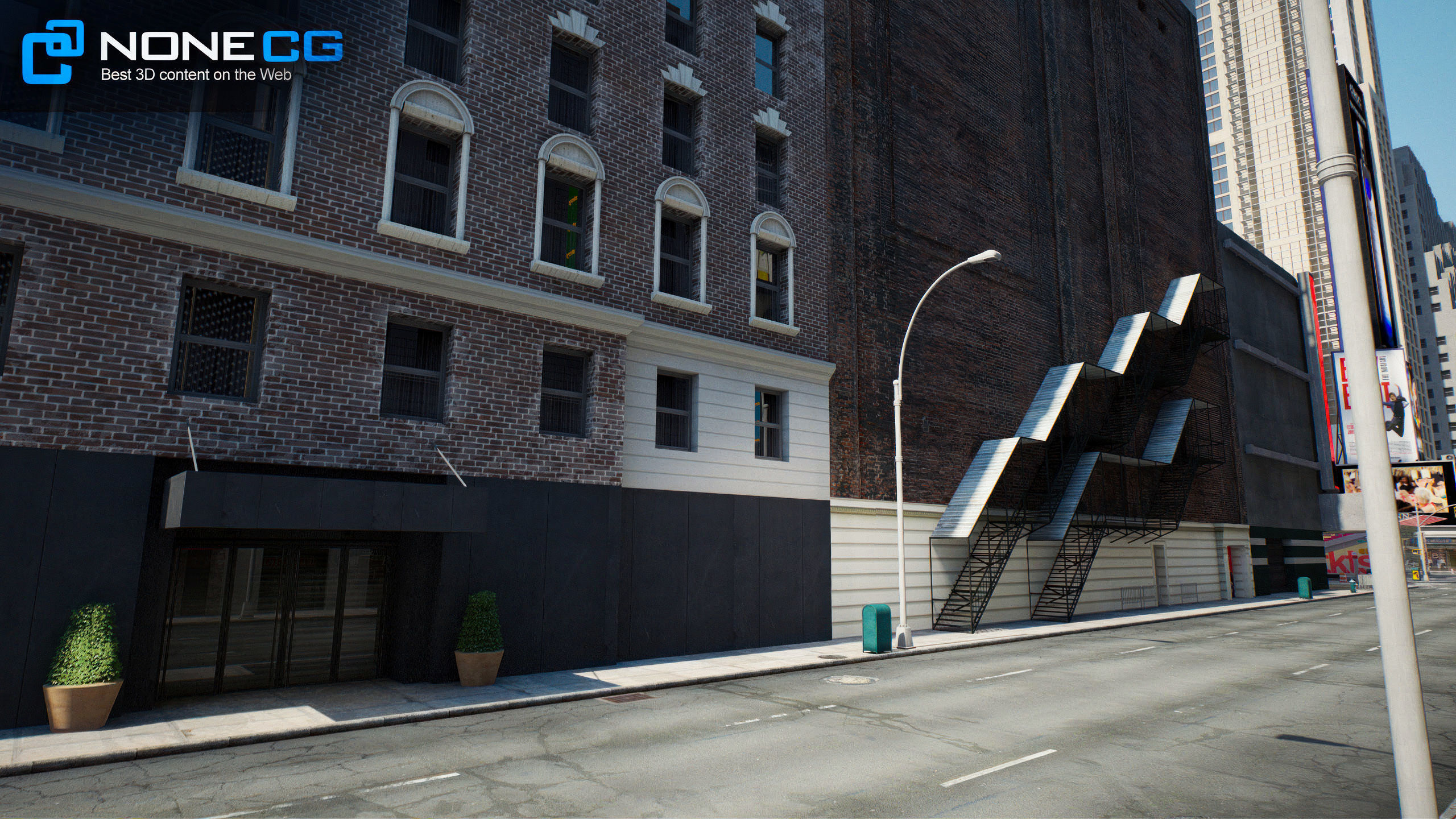 NYC Times Square v2 3D model_49