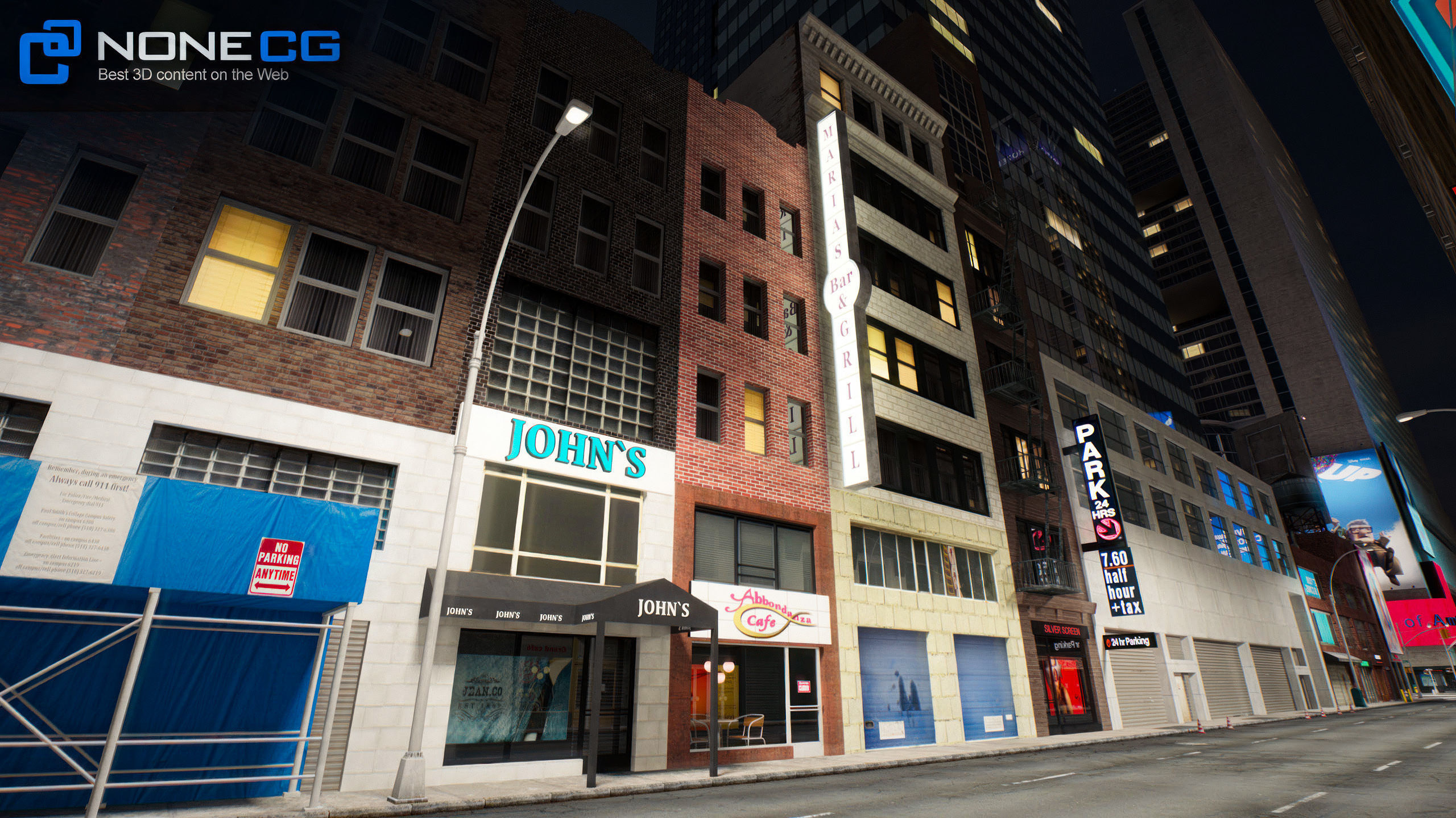 NYC Times Square v2 3D model_52