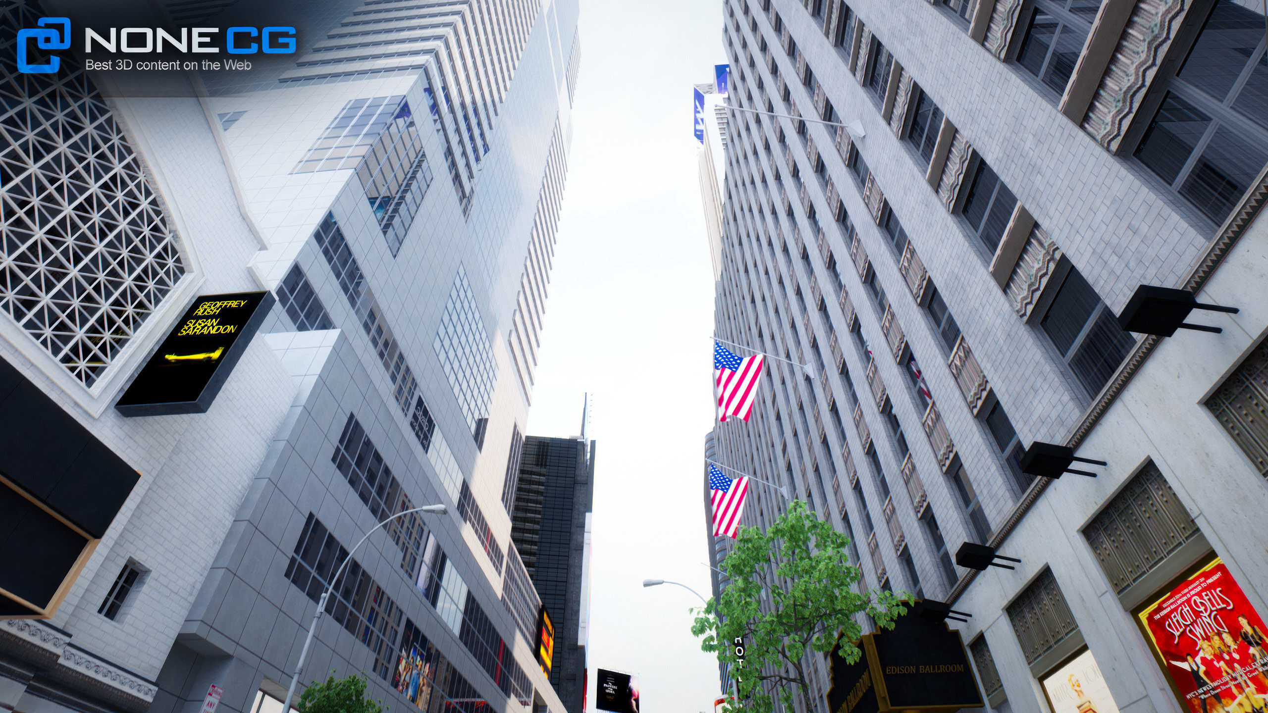 NYC Times Square v2 3D model_30