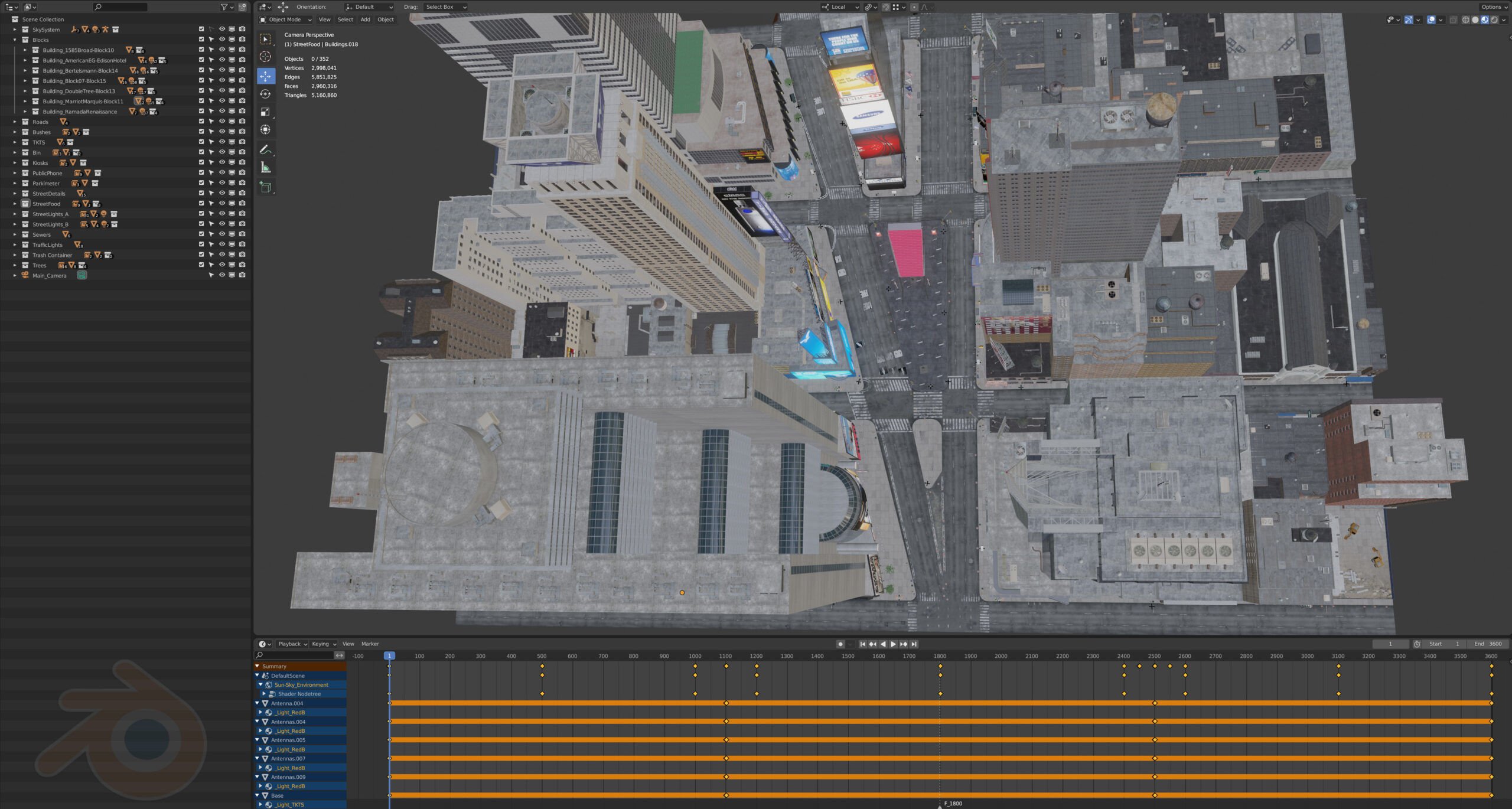 NYC Times Square v2 3D model_60
