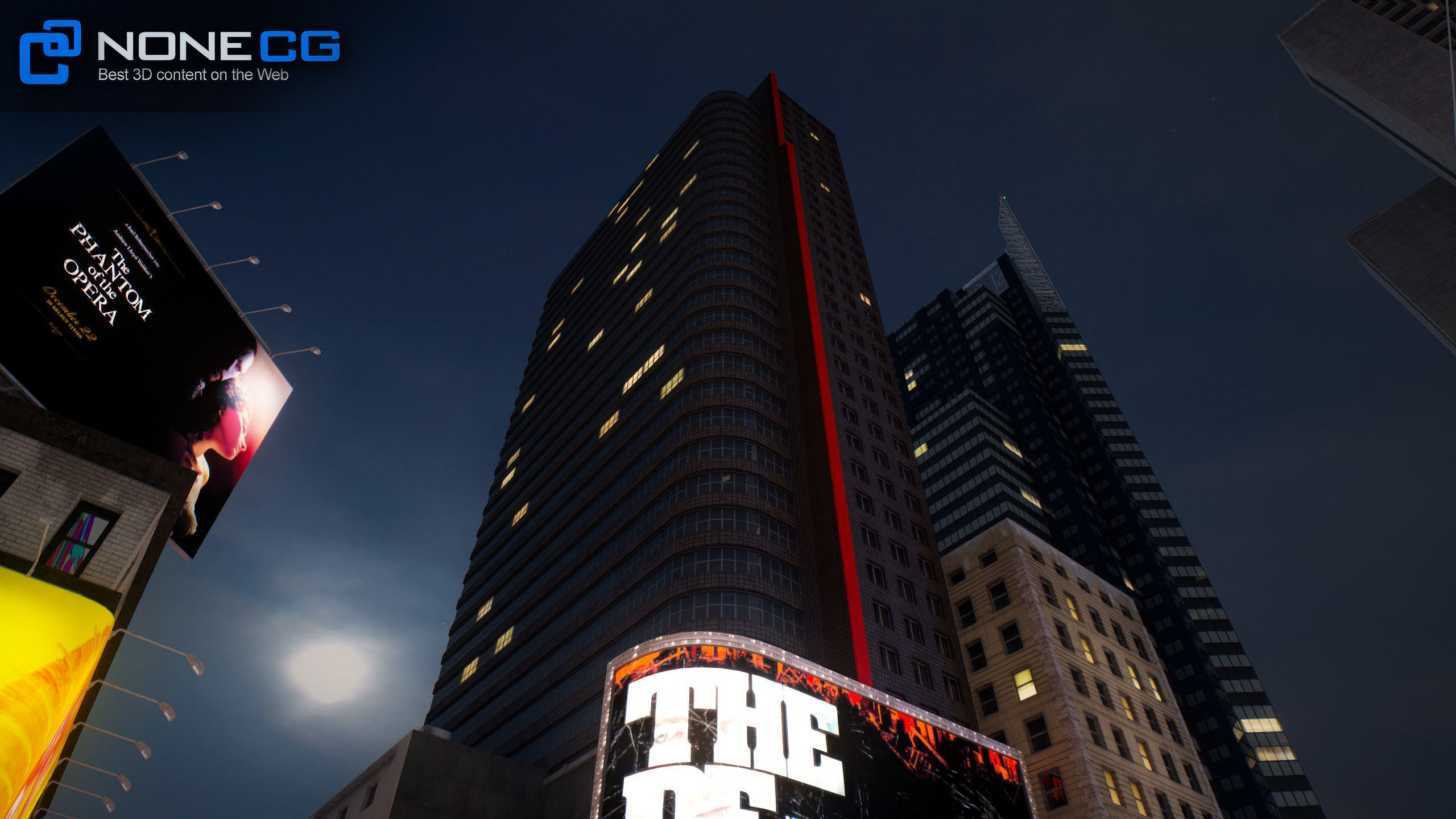NYC Times Square v2 3D model_42