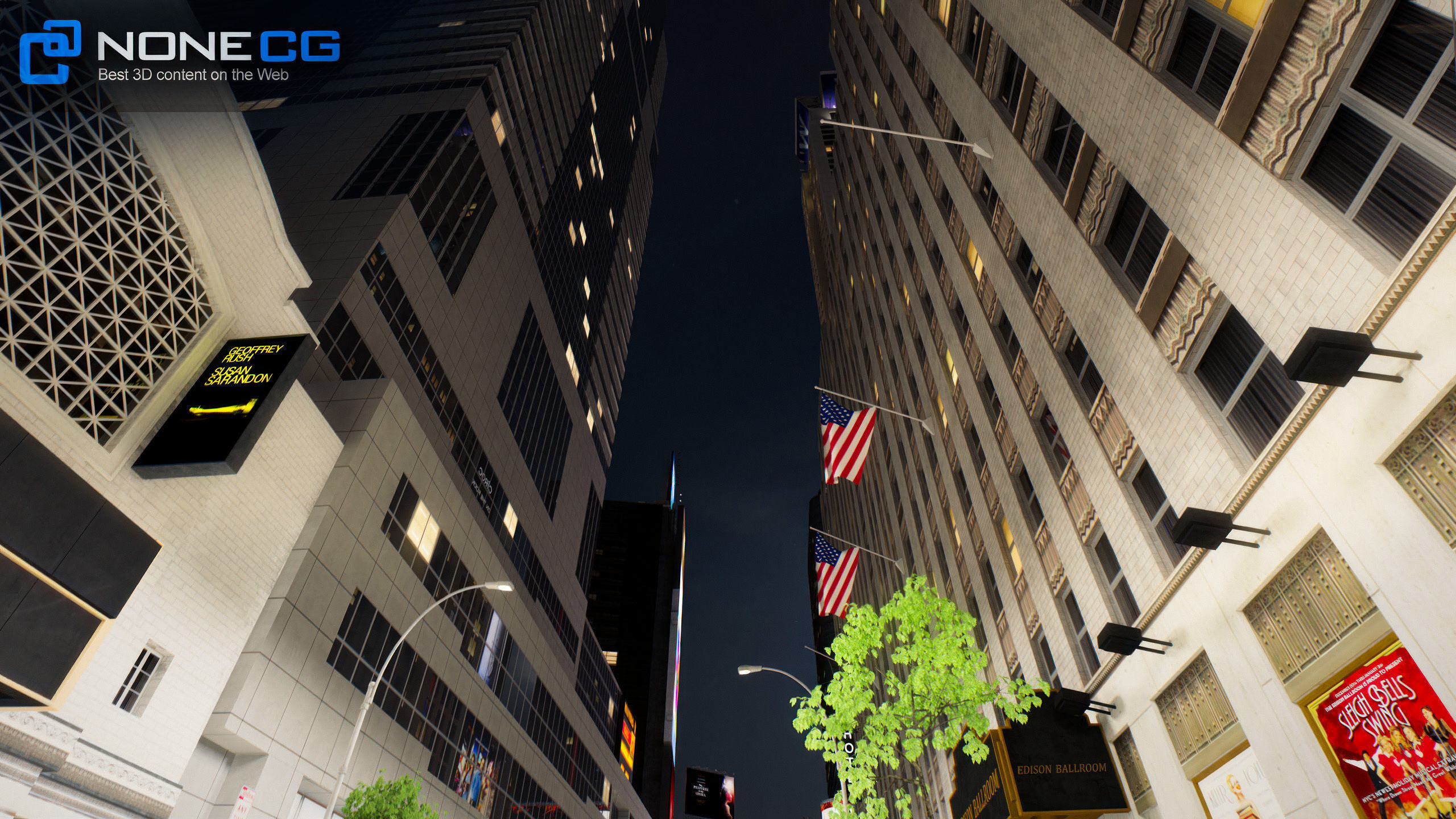 NYC Times Square v2 3D model_31