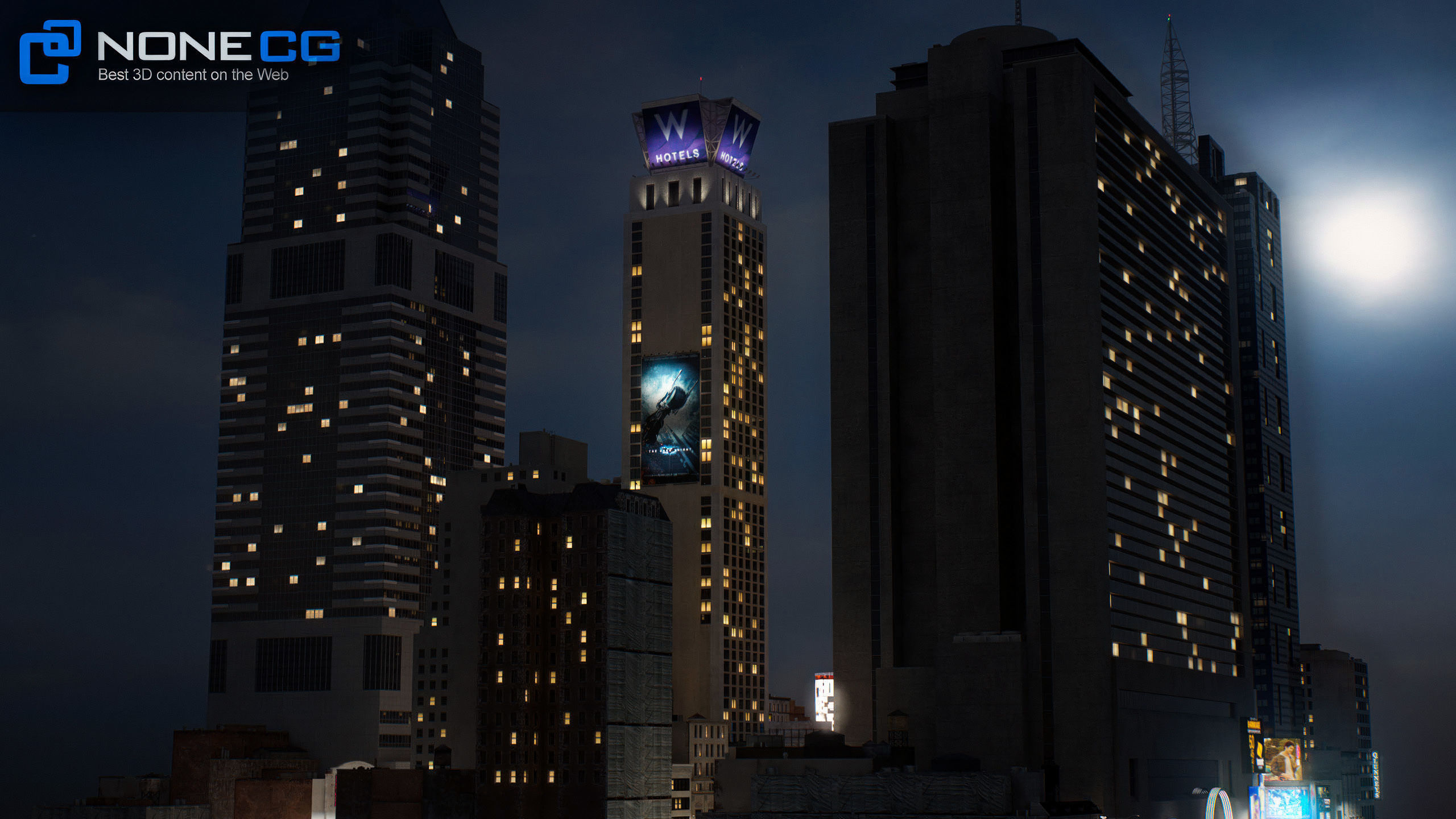 NYC Times Square v2 3D model_20