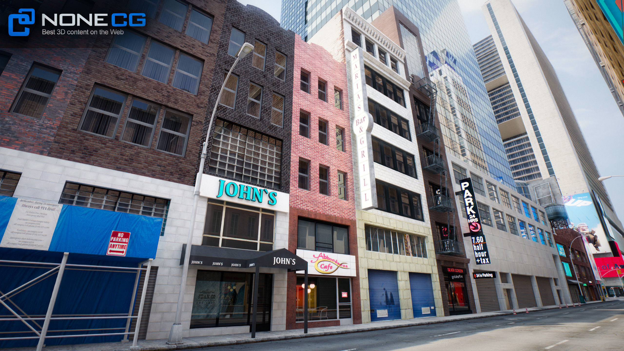 NYC Times Square v2 3D model_51