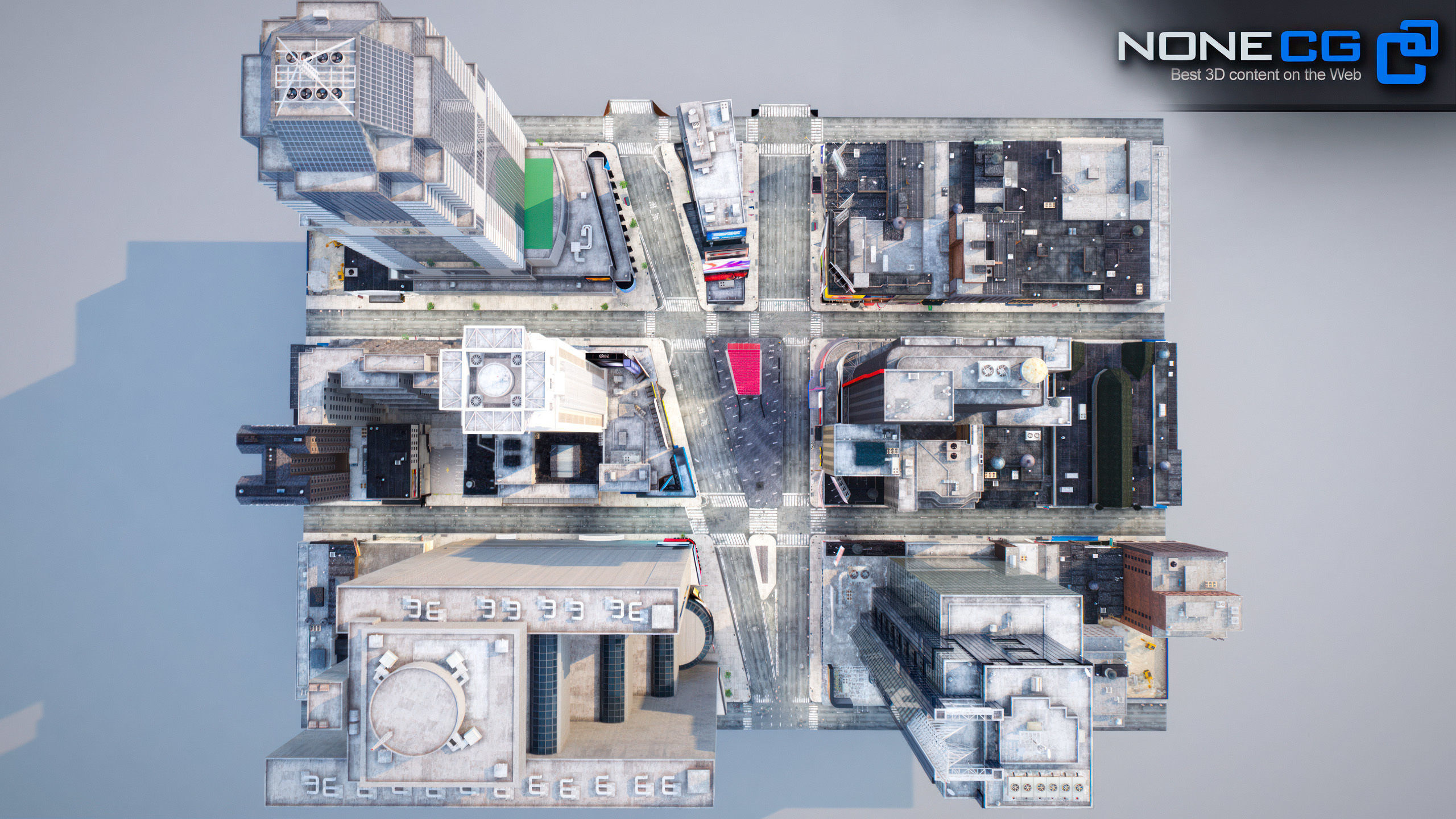 NYC Times Square v2 3D model_56