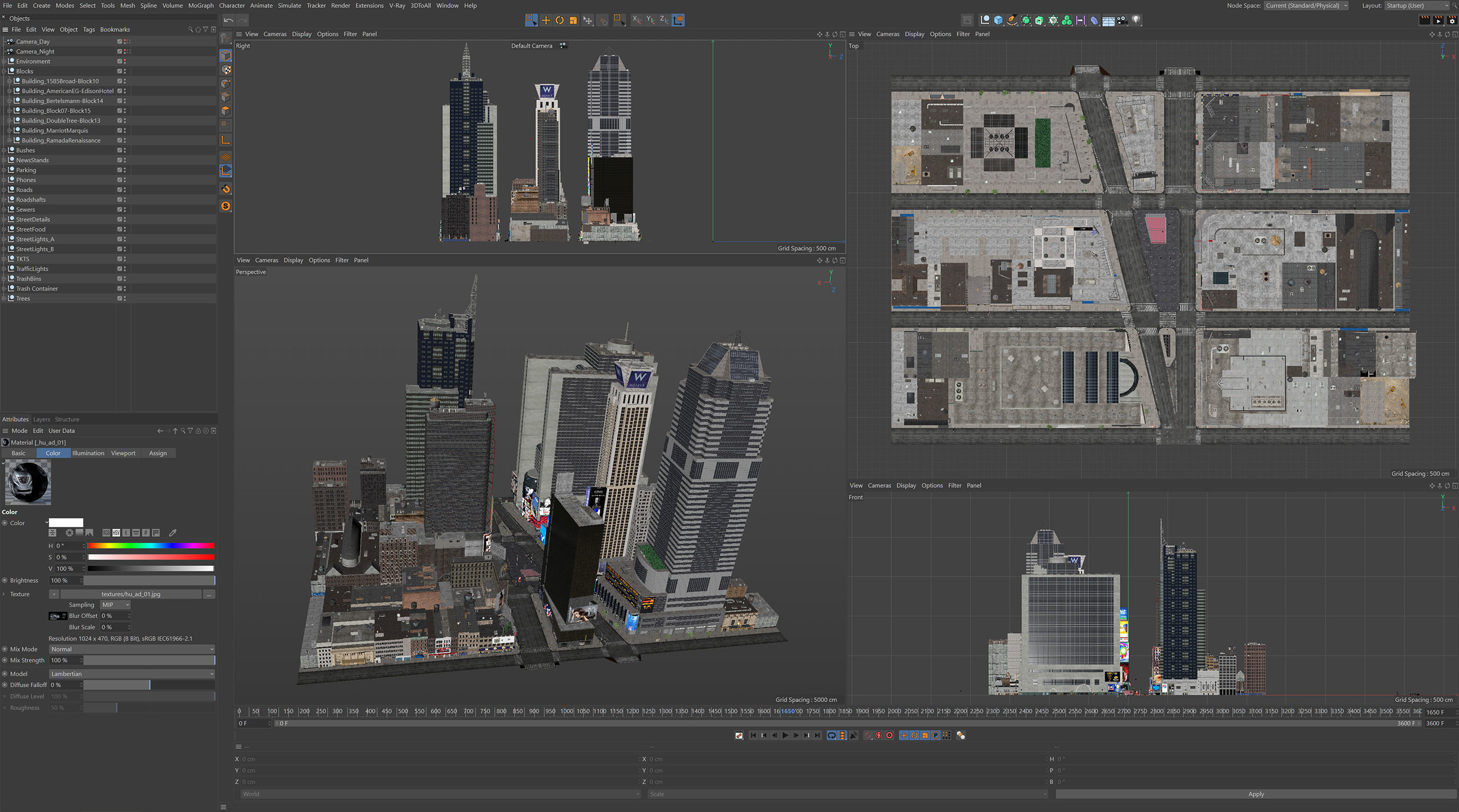 NYC Times Square v2 3D model_61