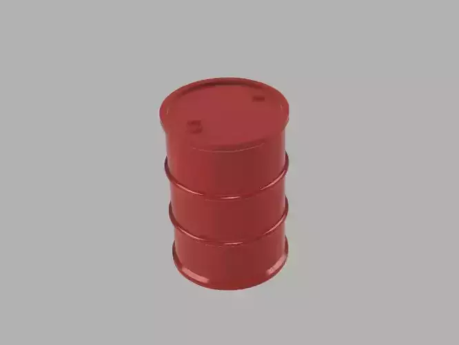 Metal Barrel Diorama 1-43 scale 3d print model 3D print model