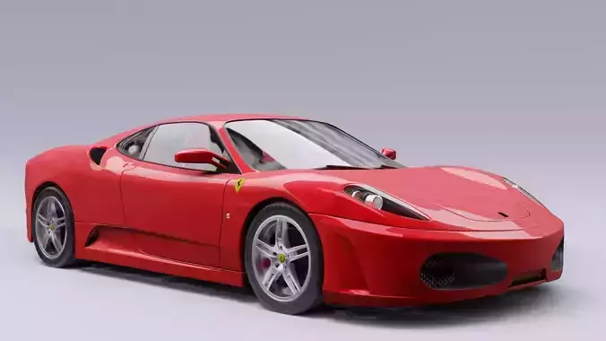 Ferrari F430 model in Blender 3D 3D model
