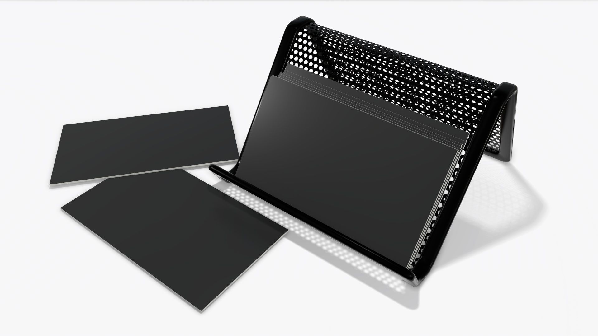 Business card holder 3D model_4