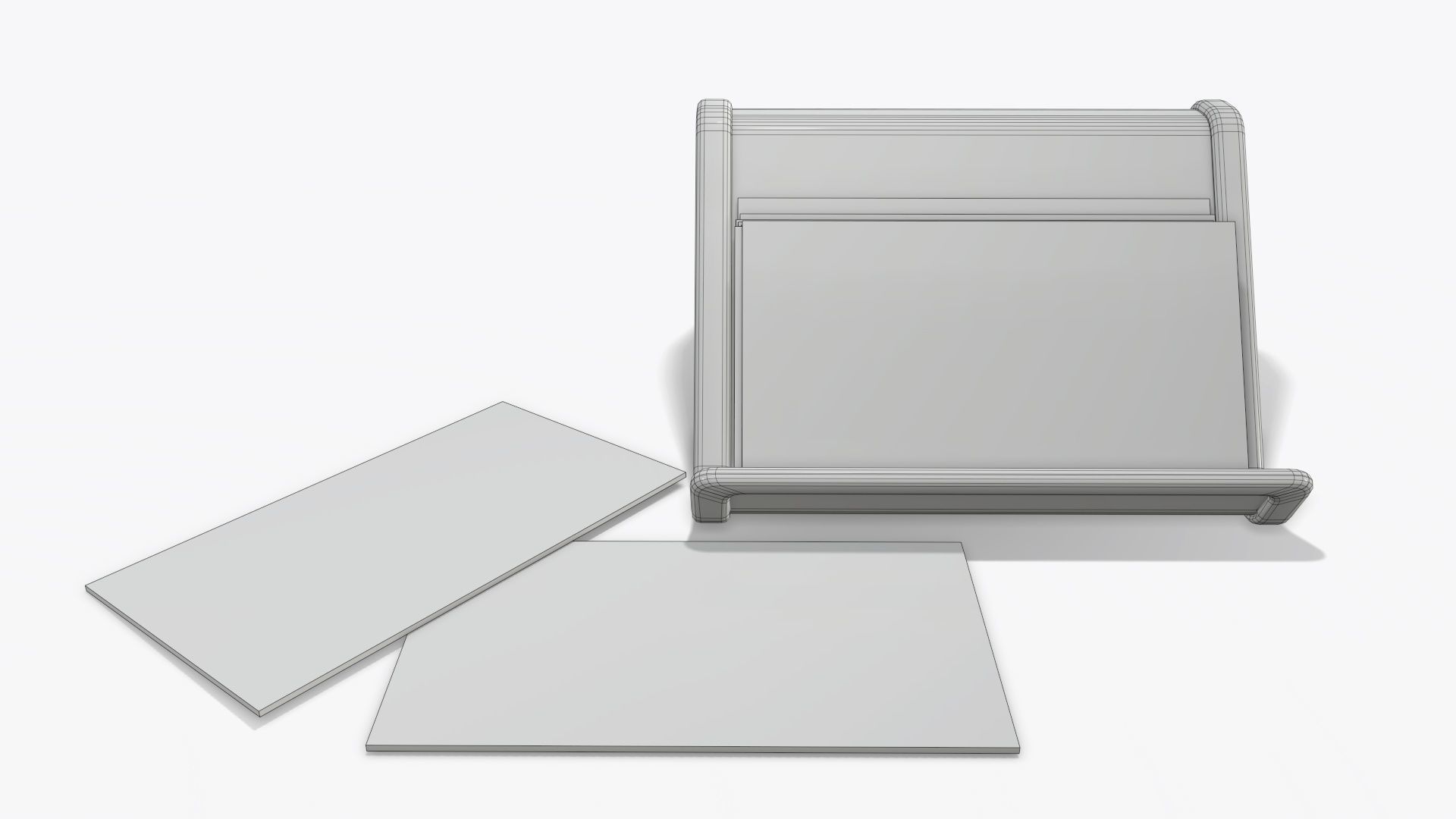 Business card holder 3D model_8