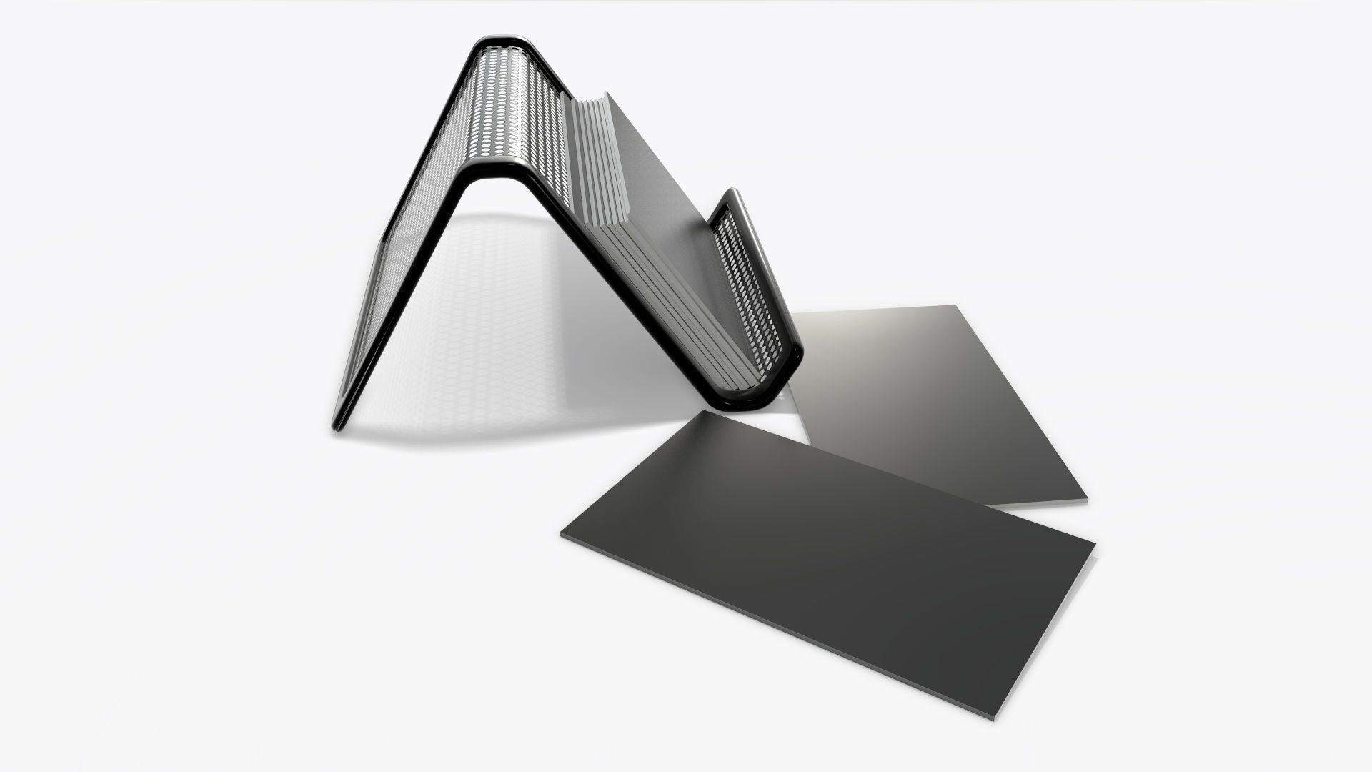 Business card holder 3D model_2