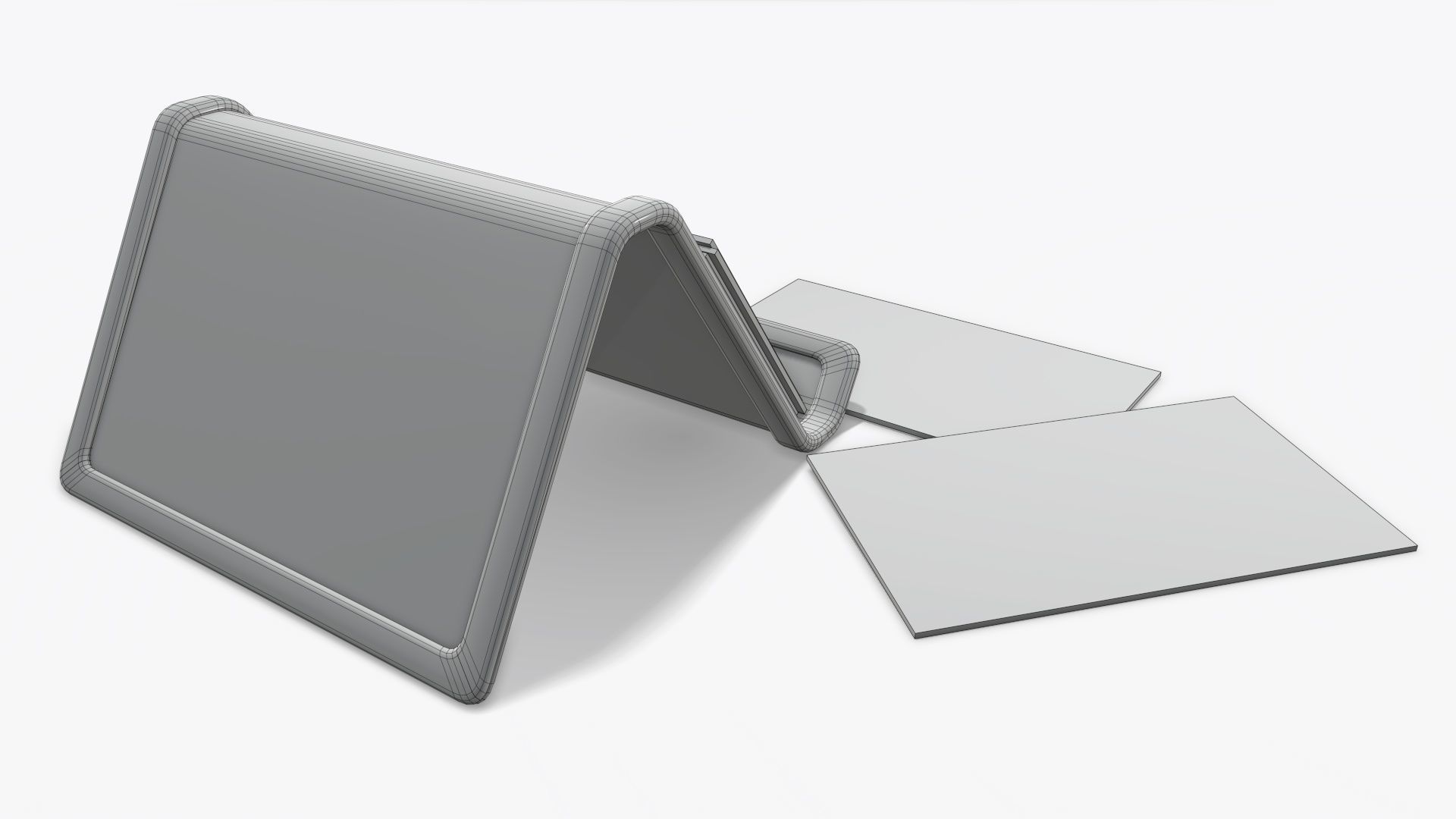 Business card holder 3D model_6