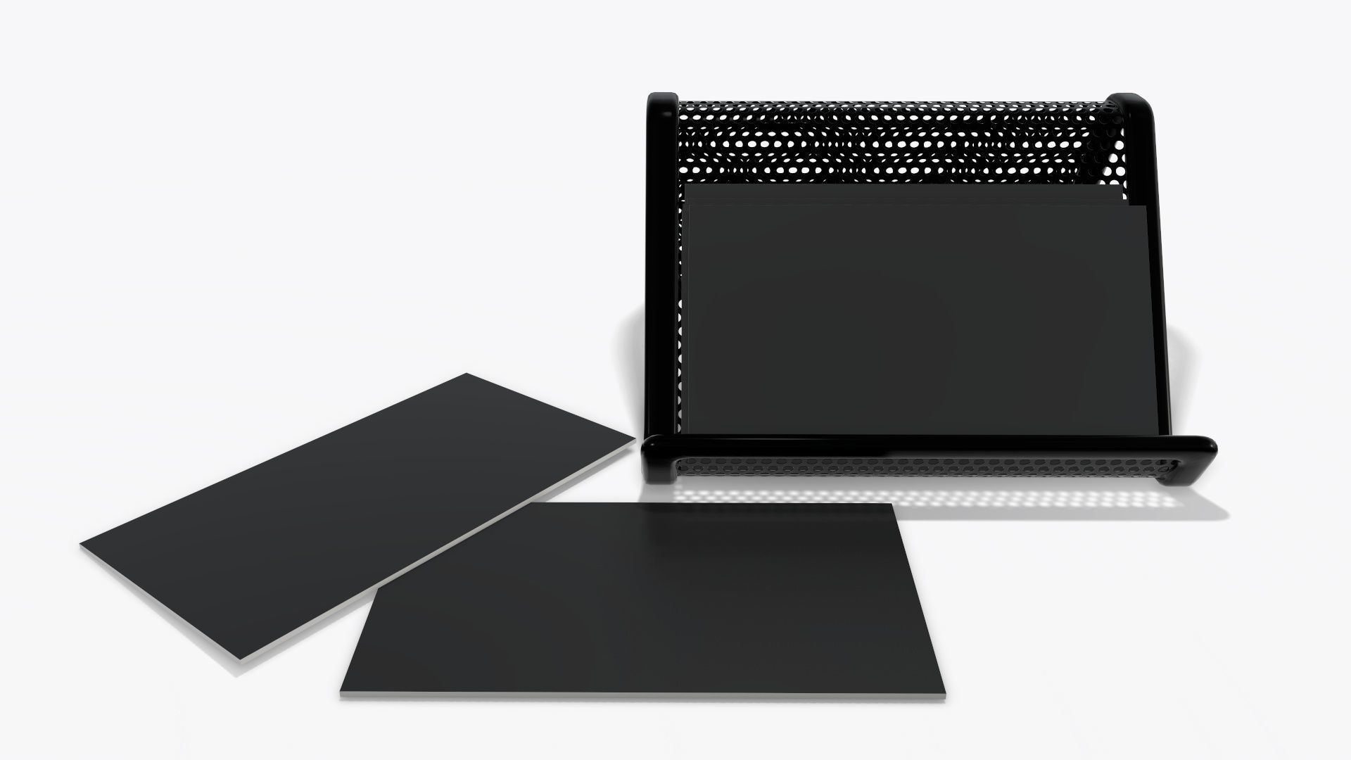 Business card holder 3D model_3