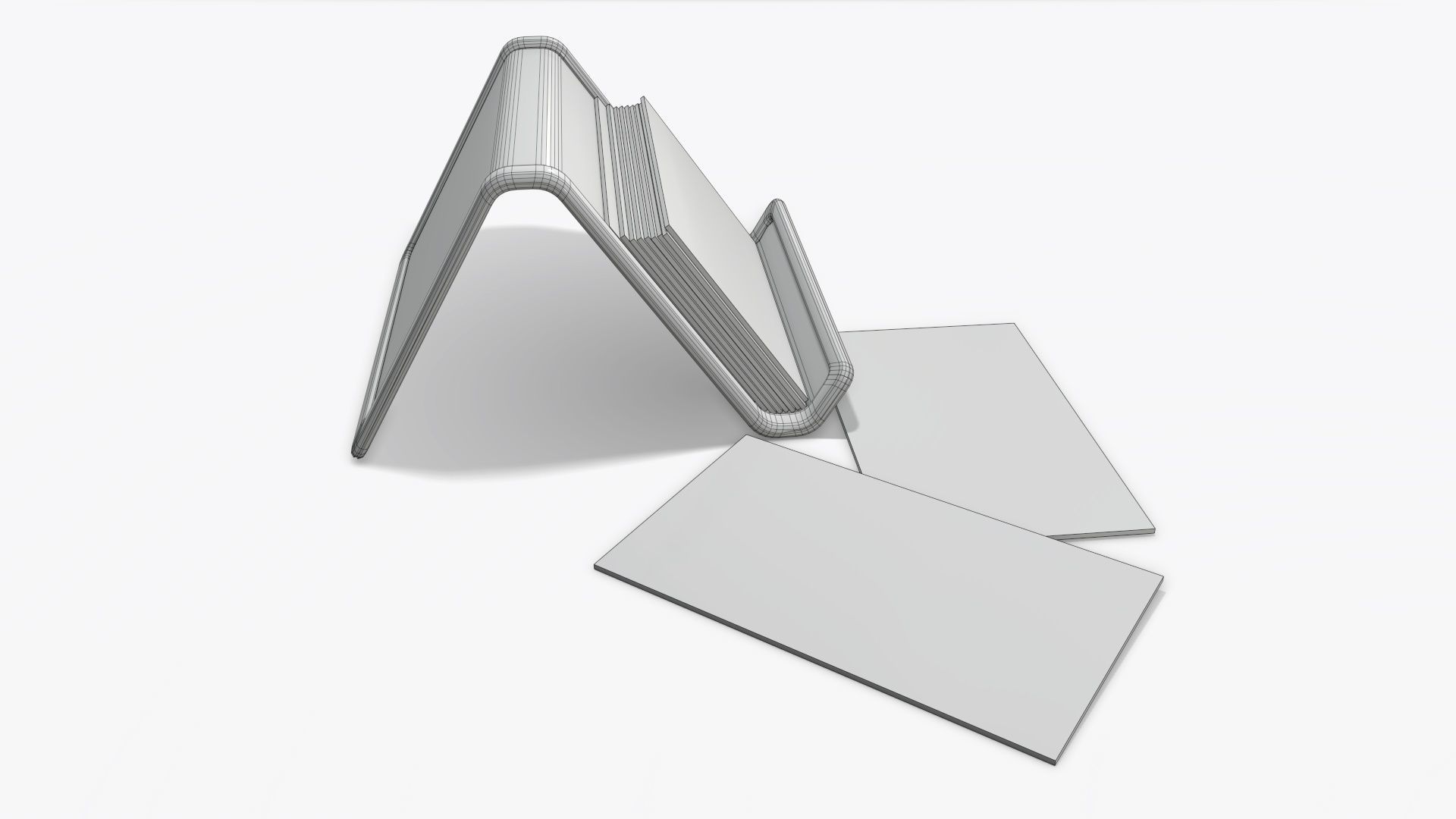 Business card holder 3D model_7