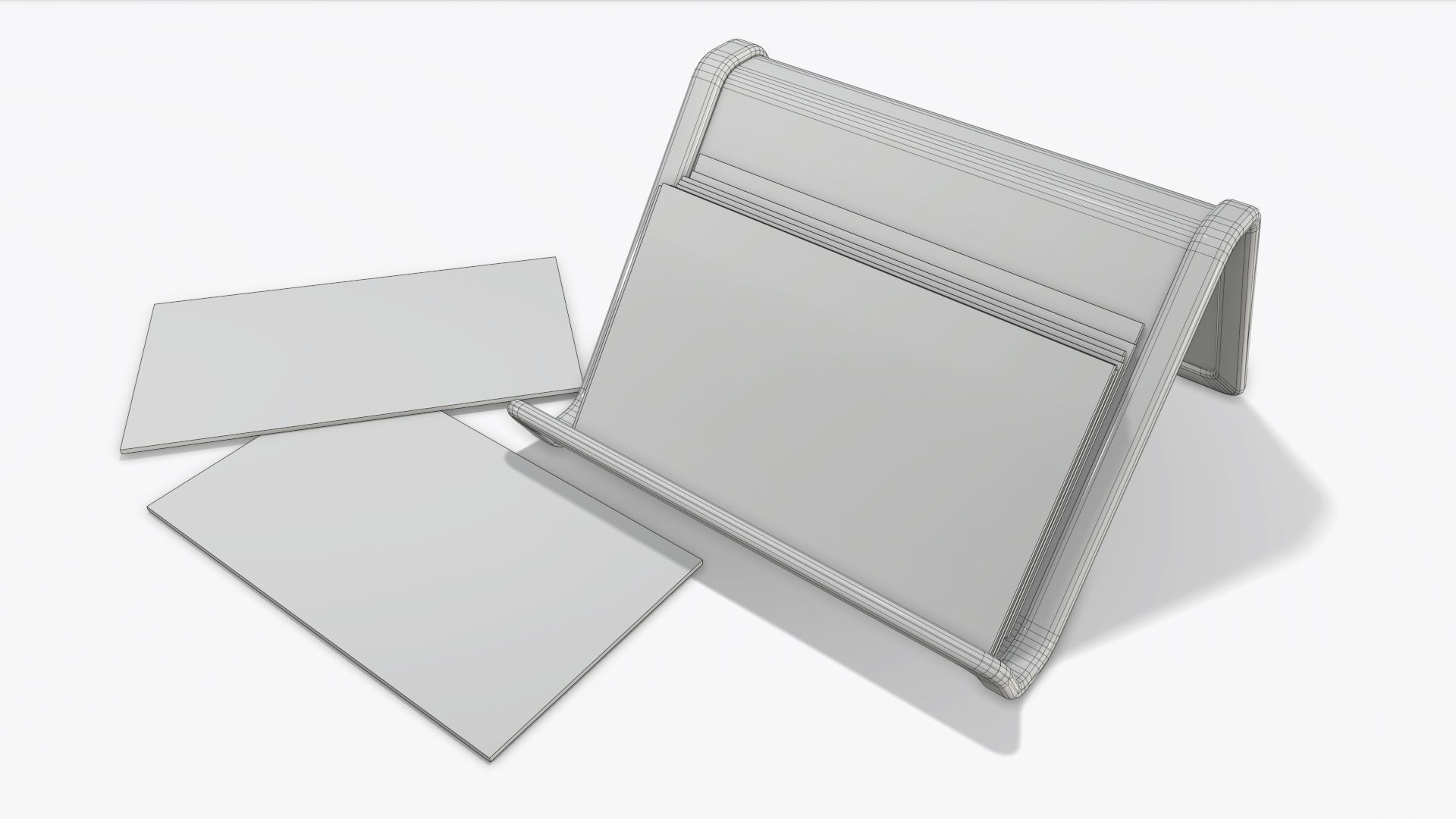 Business card holder 3D model_9