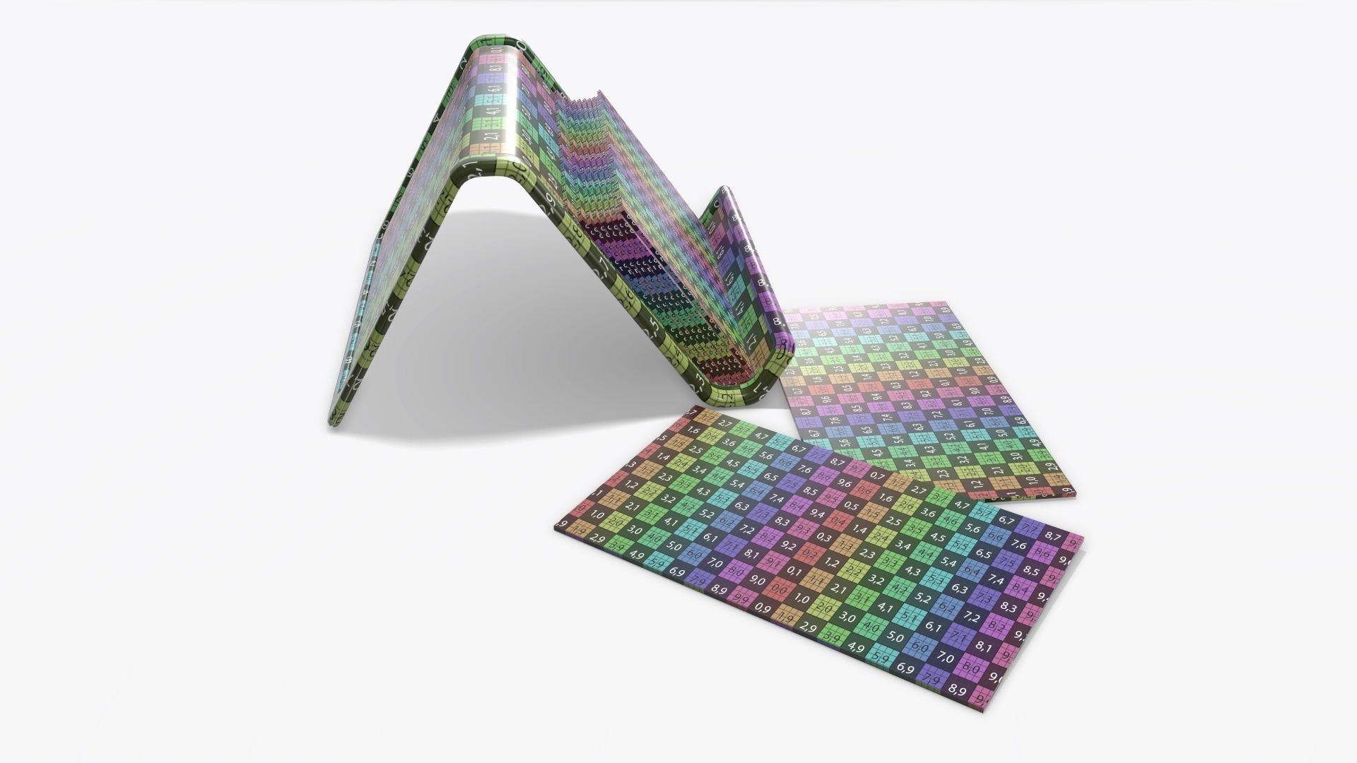 Business card holder 3D model_12