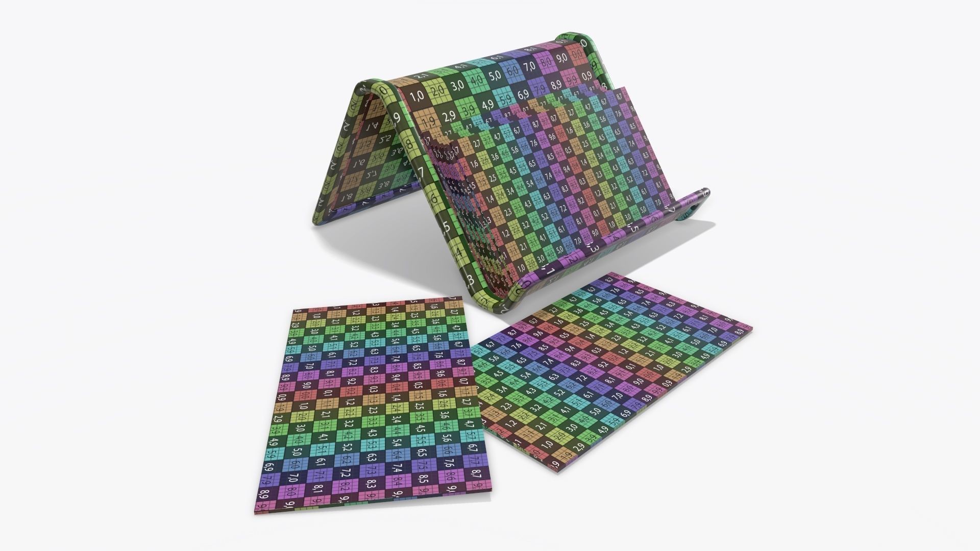 Business card holder 3D model_10