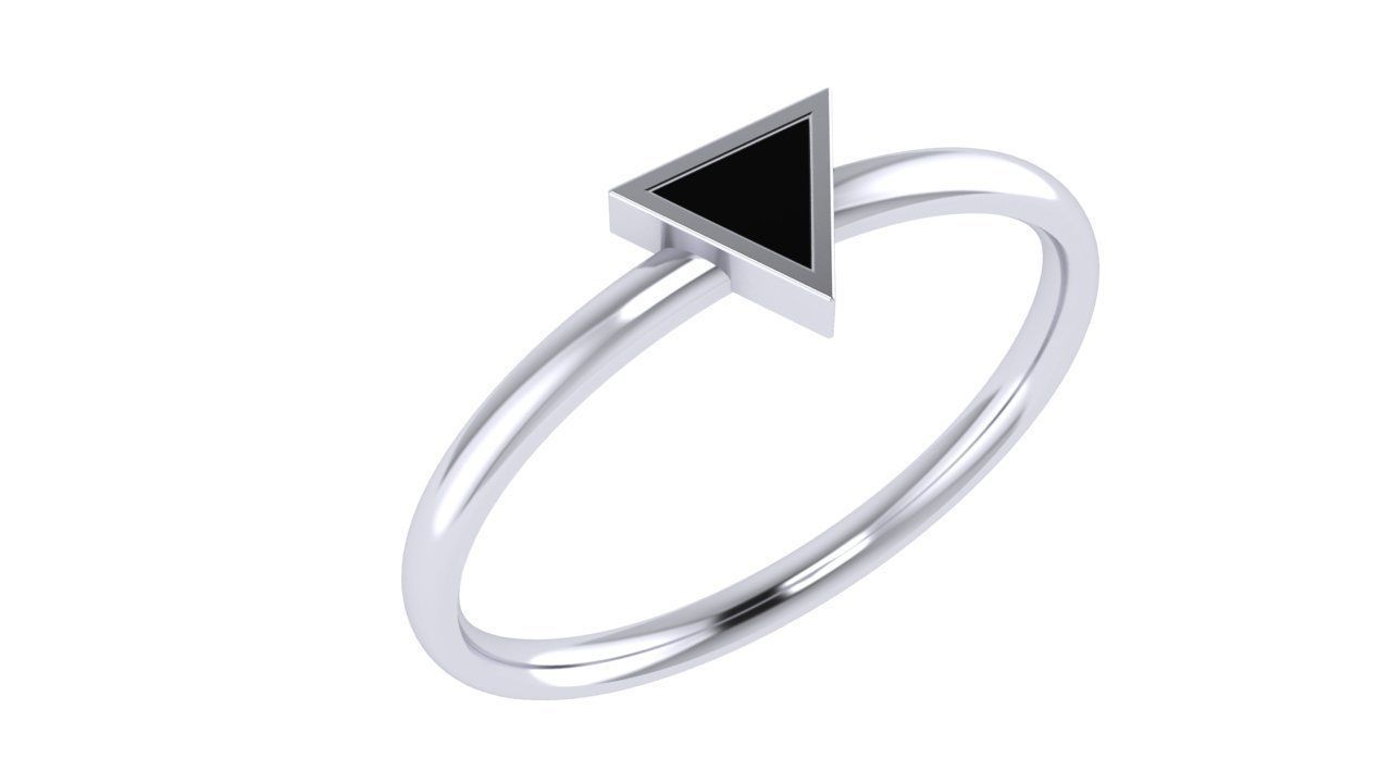 Jewelry geometric set  3D print model_2