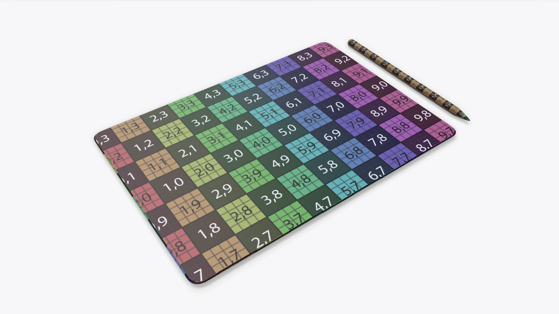 Digital tablet mock up 3D model_10