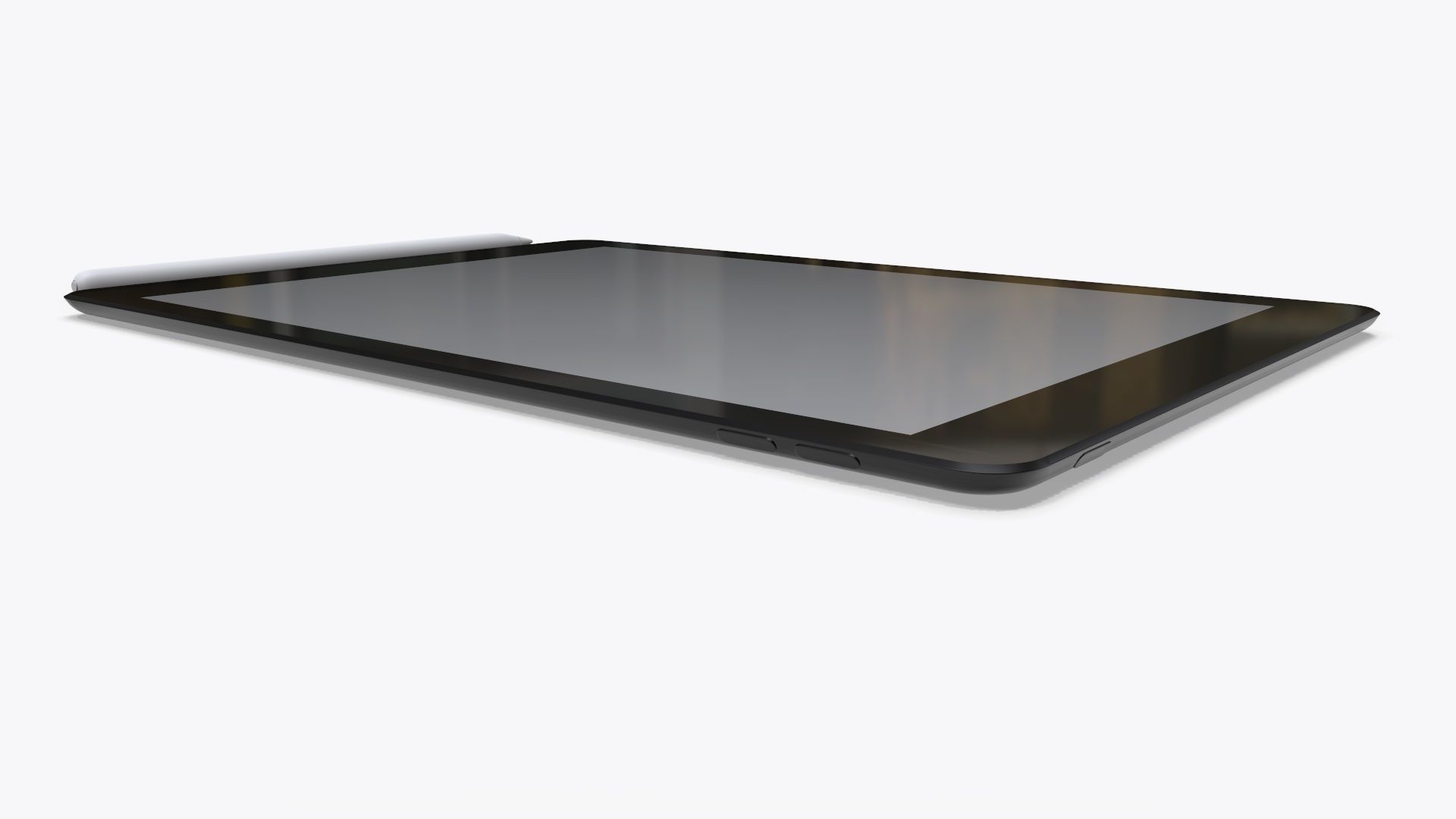 Digital tablet mock up 3D model_1